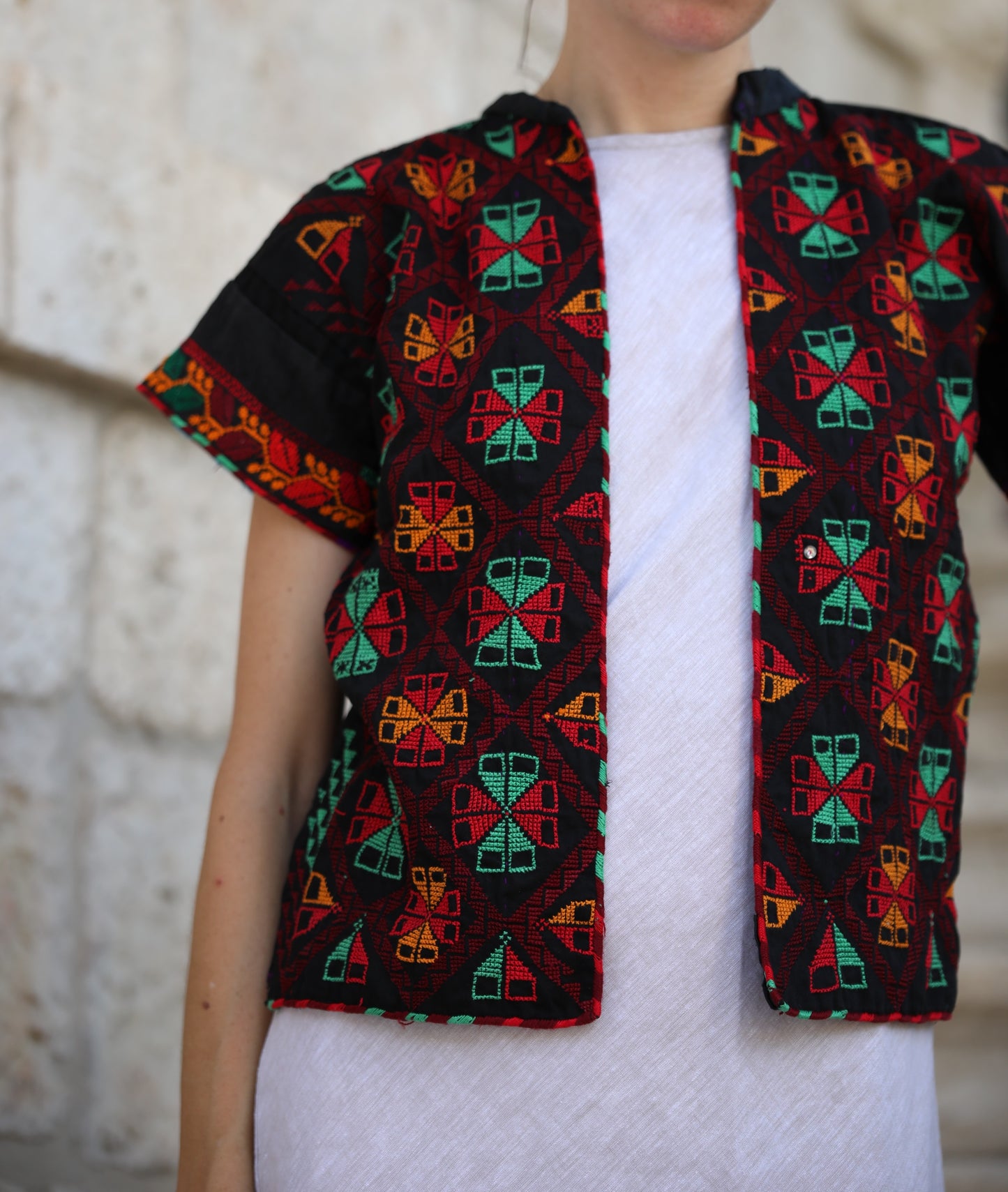 Taqseerah with Palestinian Tatreez