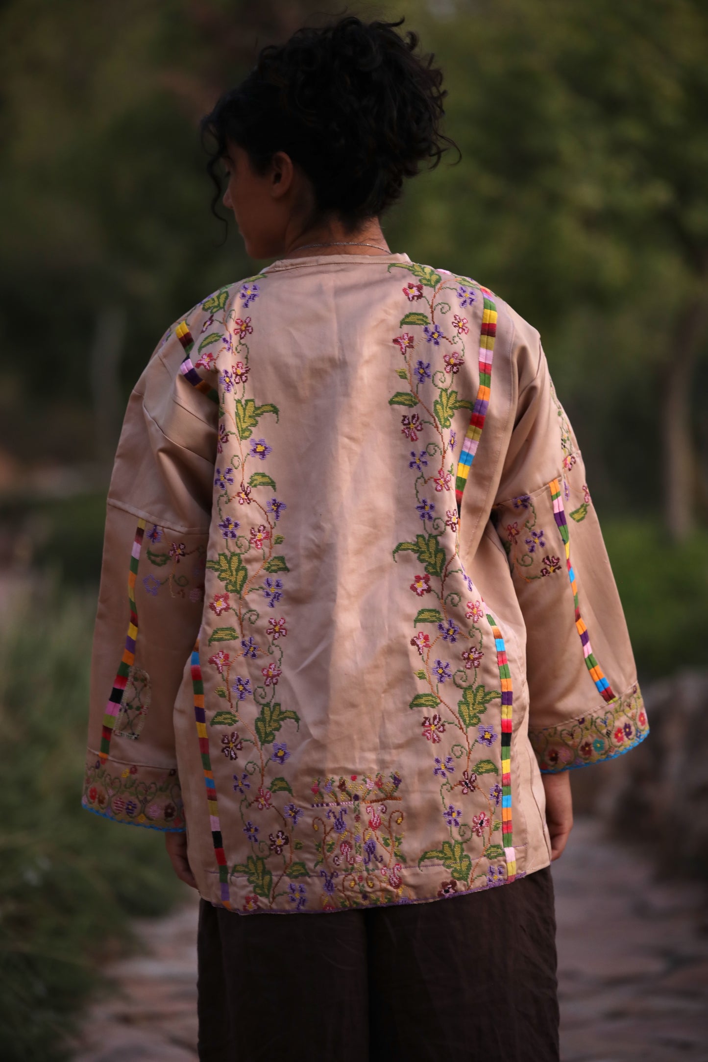Blazer with Palestinian Tatreez