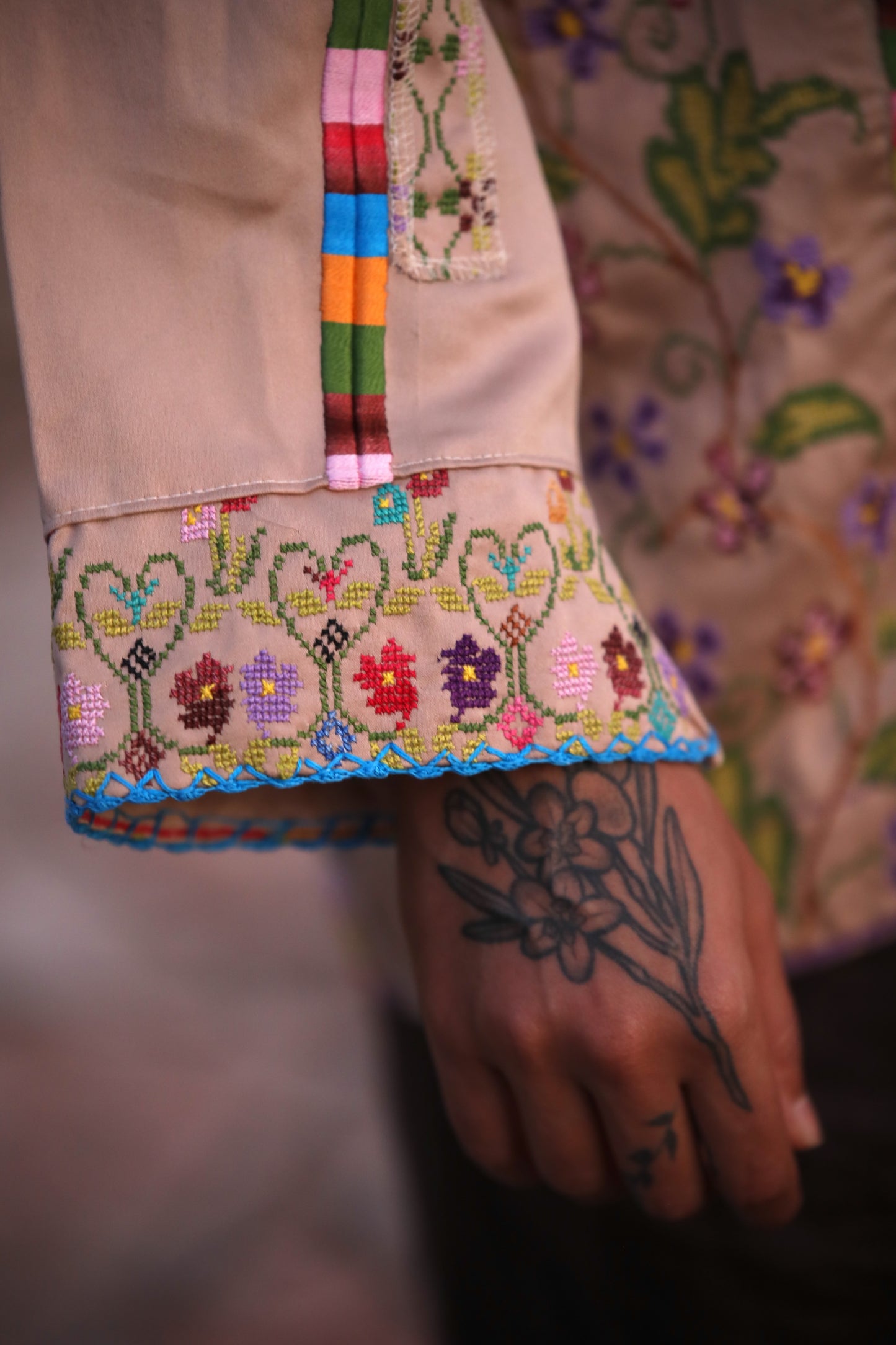 Blazer with Palestinian Tatreez