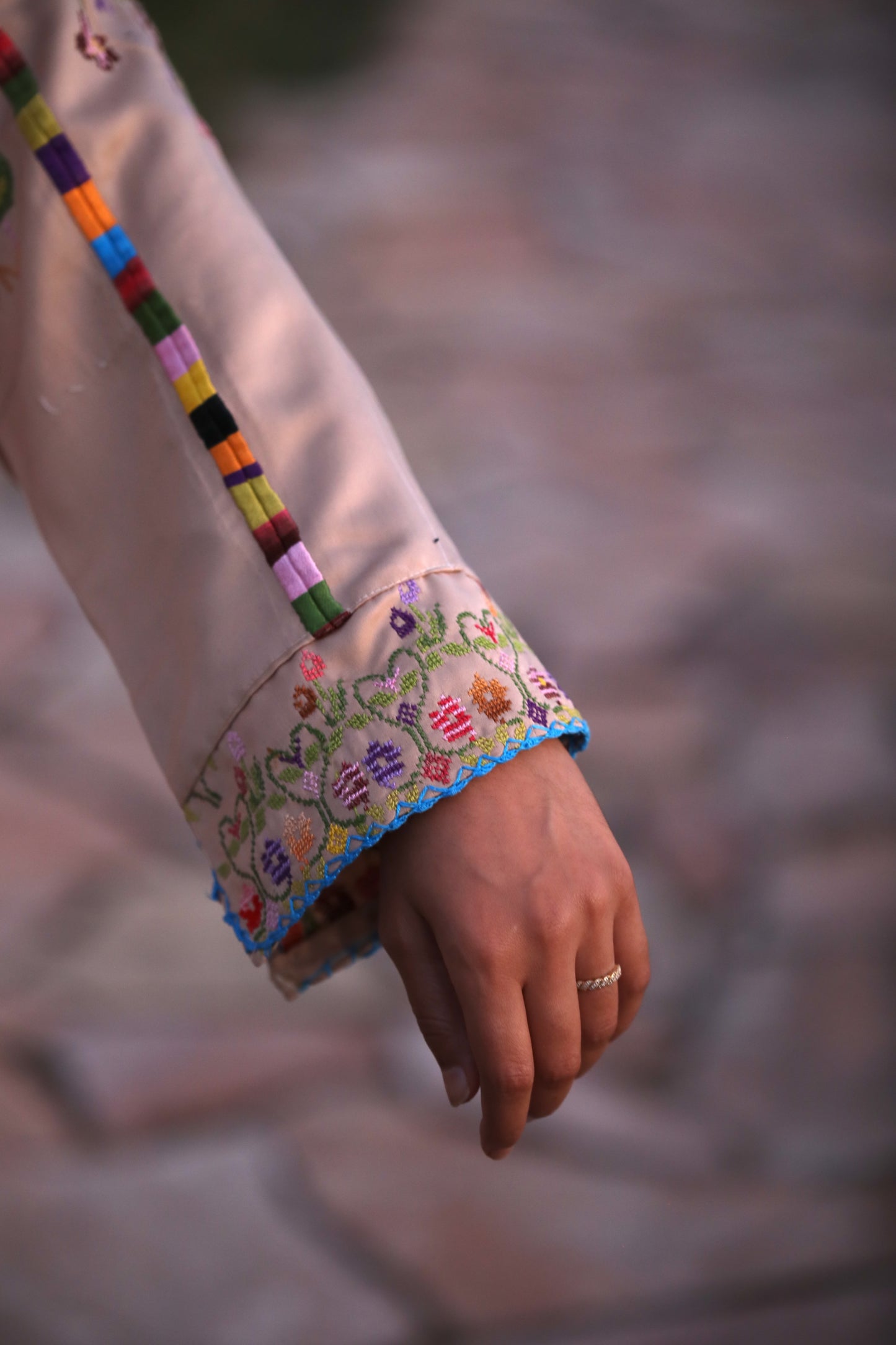 Blazer with Palestinian Tatreez