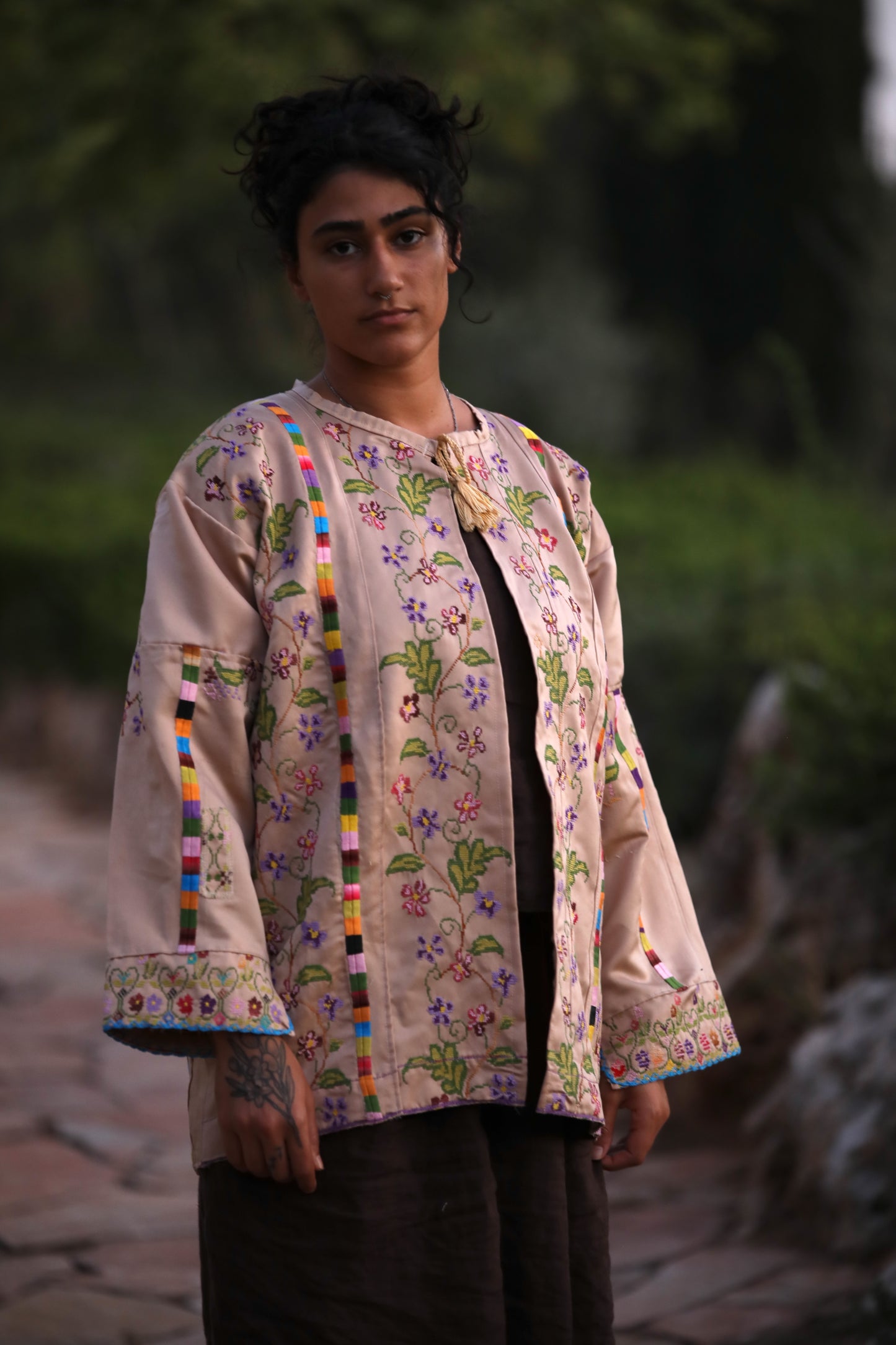 Blazer with Palestinian Tatreez