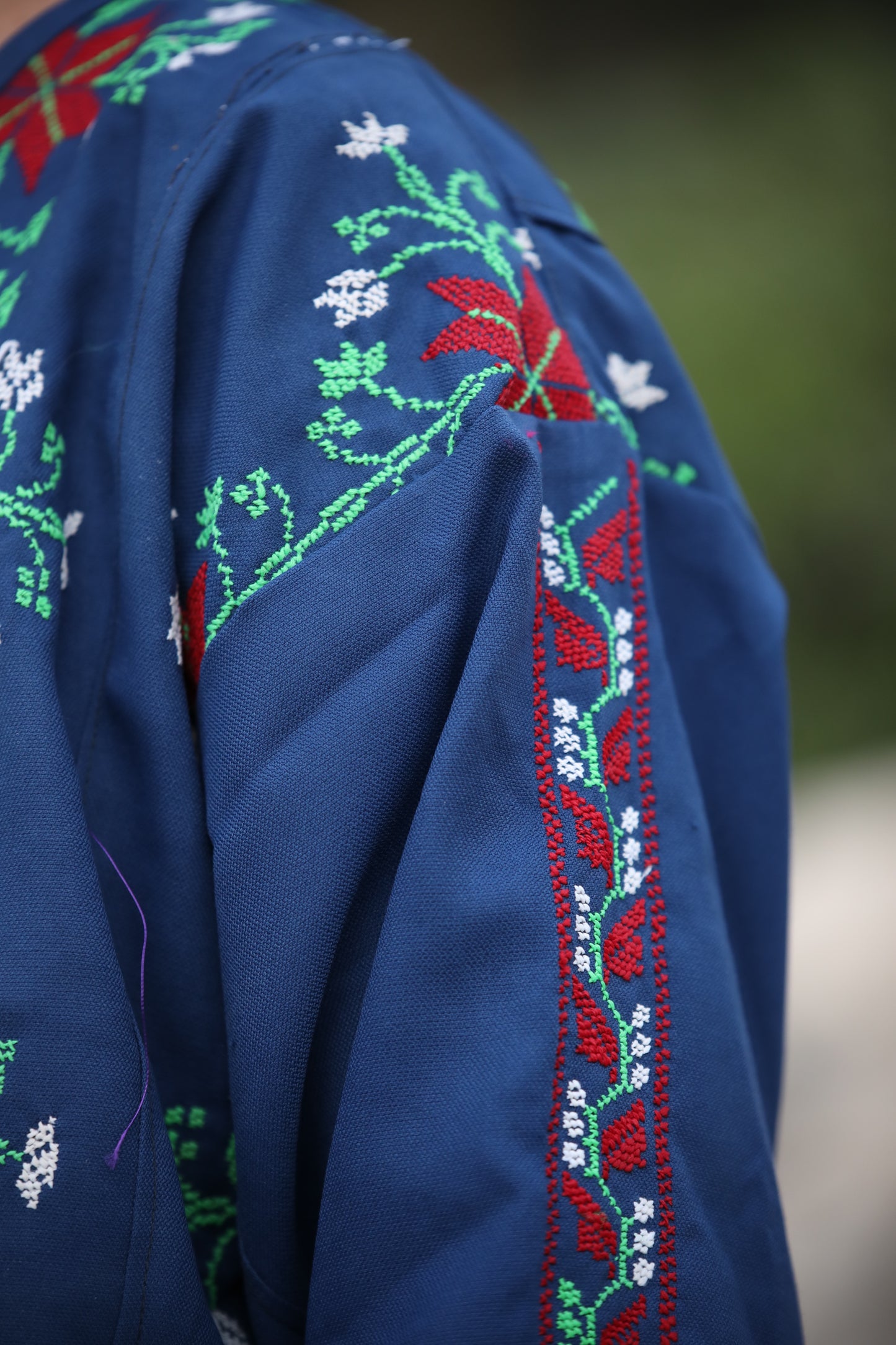 Blazer with Palestinian Tatreez