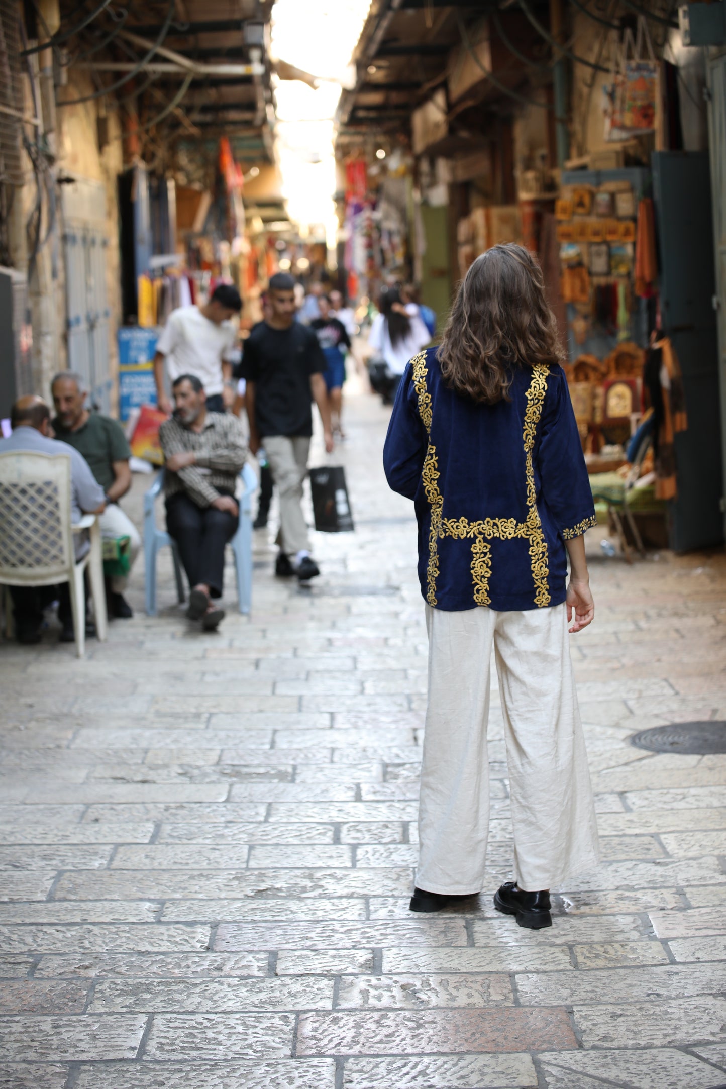 Palestinian Velvet Blazer | 1960s