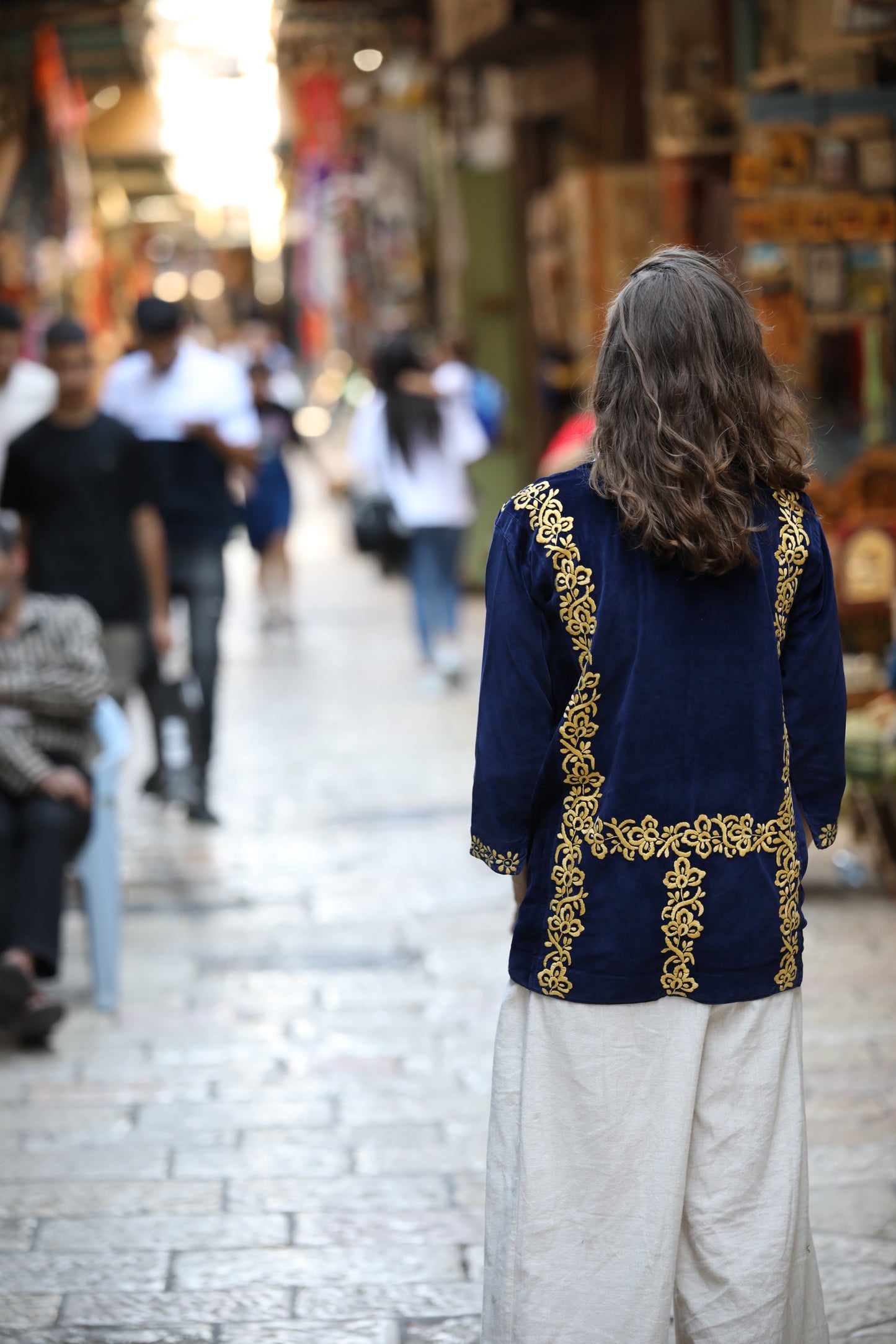 Palestinian Velvet Blazer | 1960s