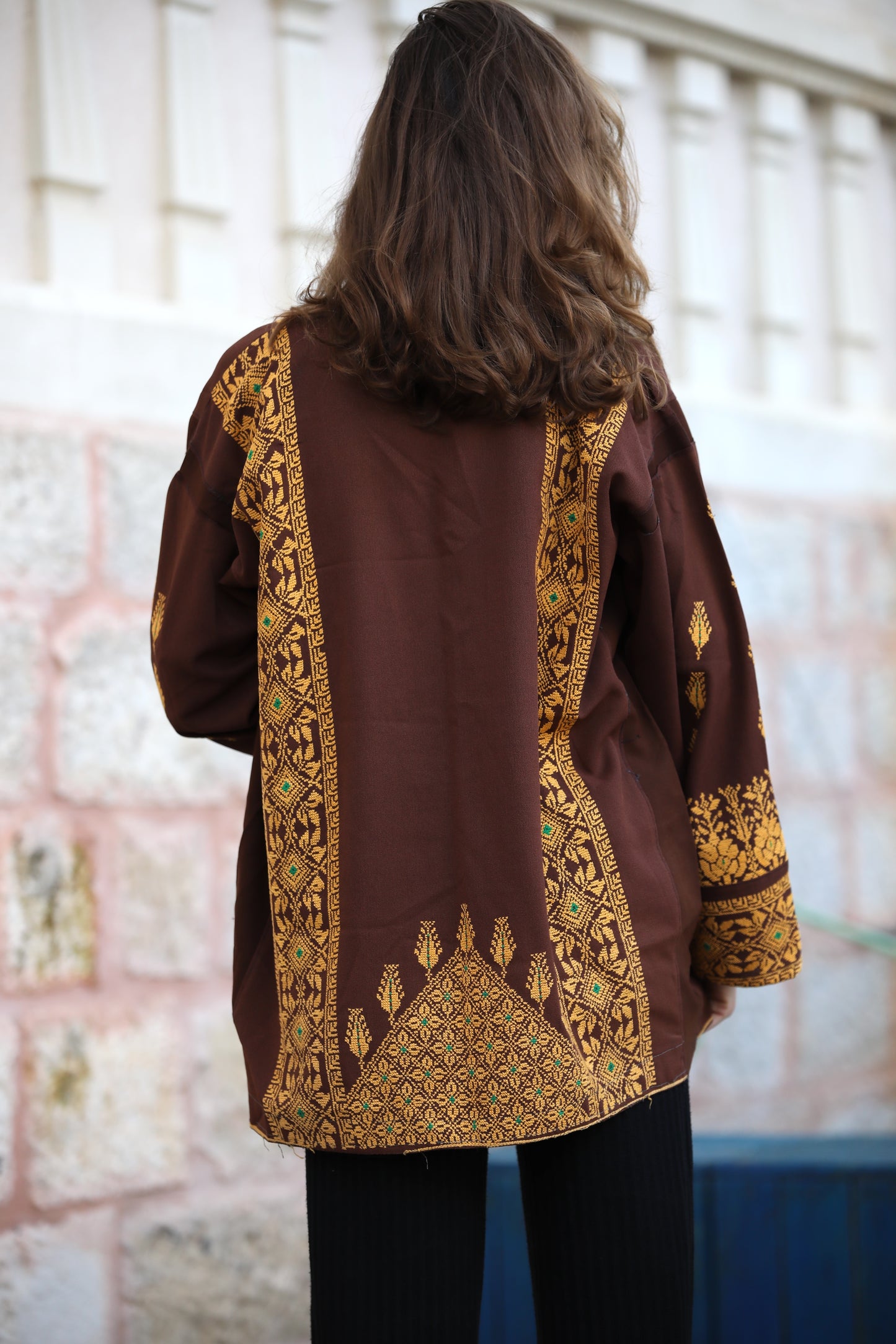 Blazer with Palestinian Tatreez