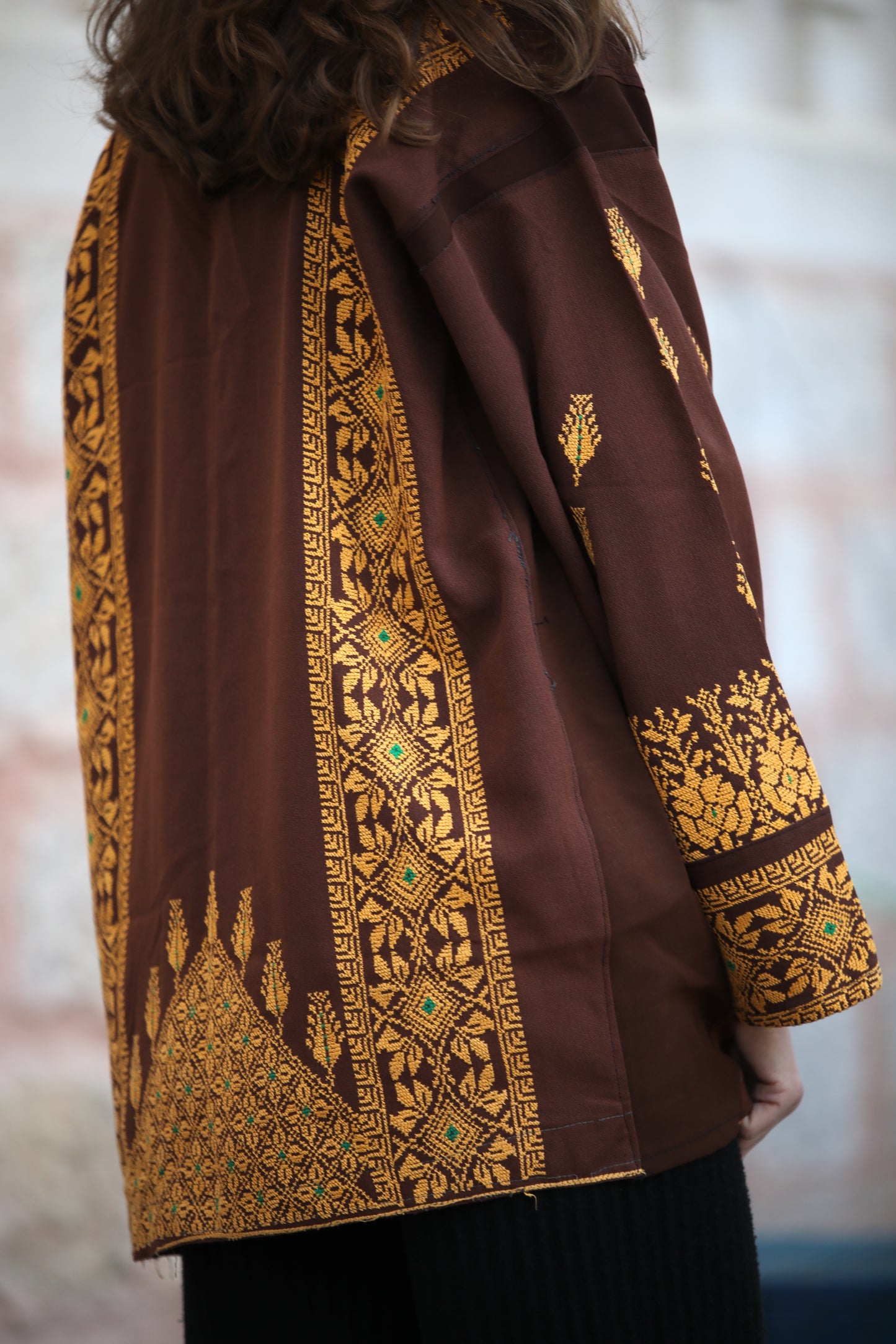 Blazer with Palestinian Tatreez