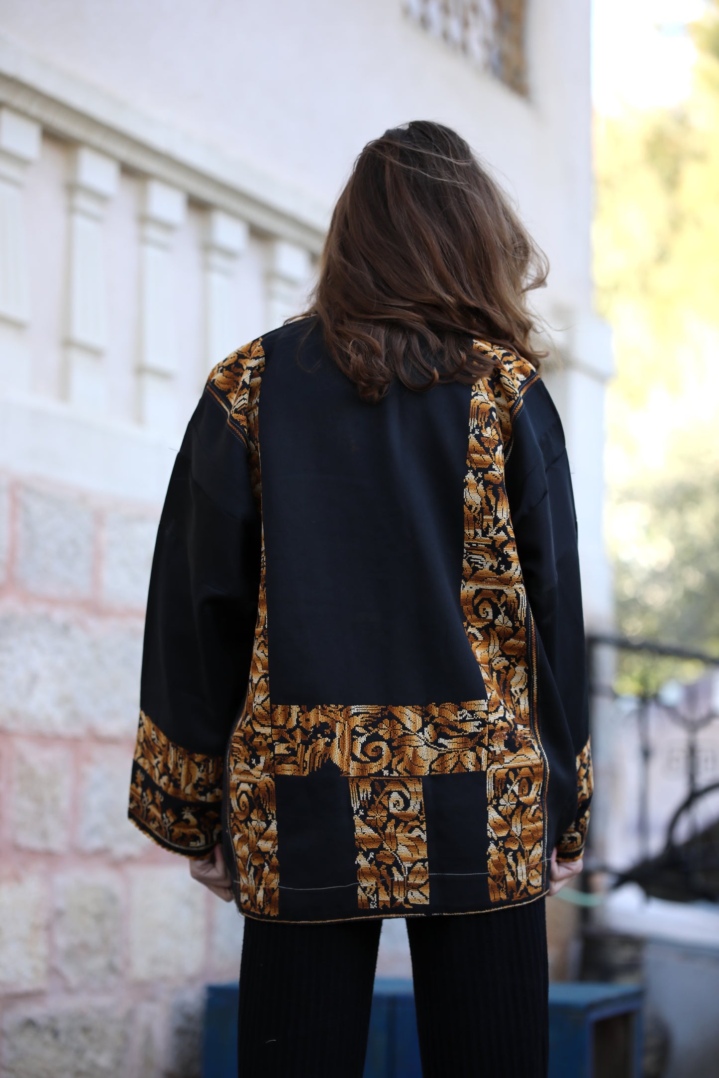 Blazer with Palestinian Tatreez