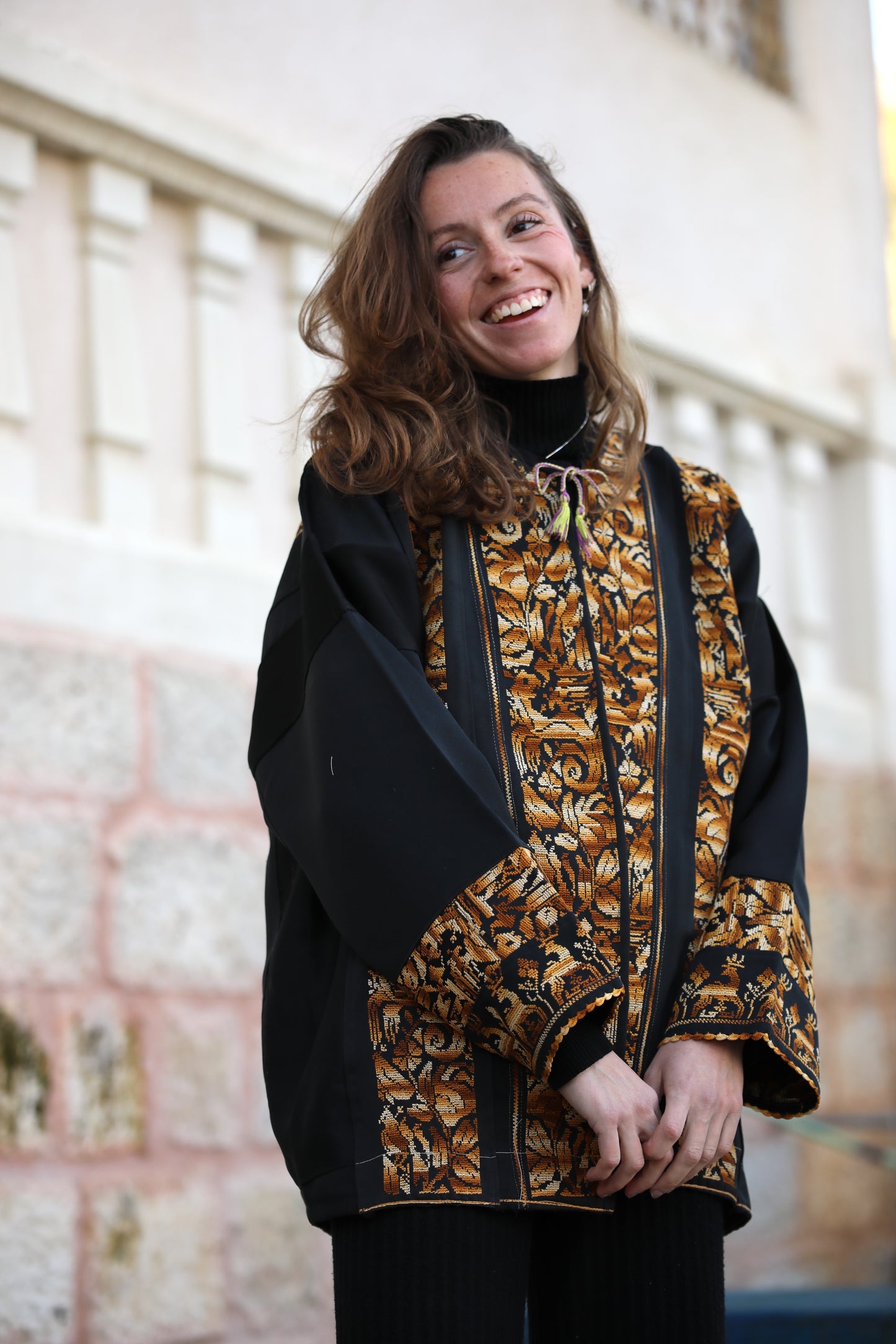 Blazer with Palestinian Tatreez