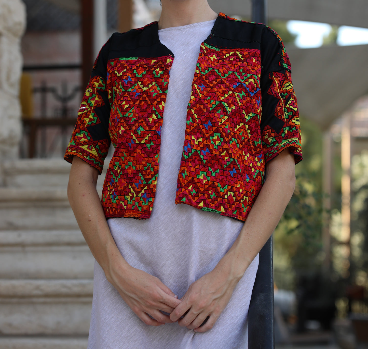 Taqseerah with Palestinian Tatreez