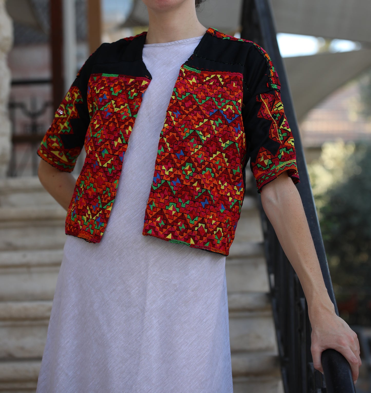 Taqseerah with Palestinian Tatreez