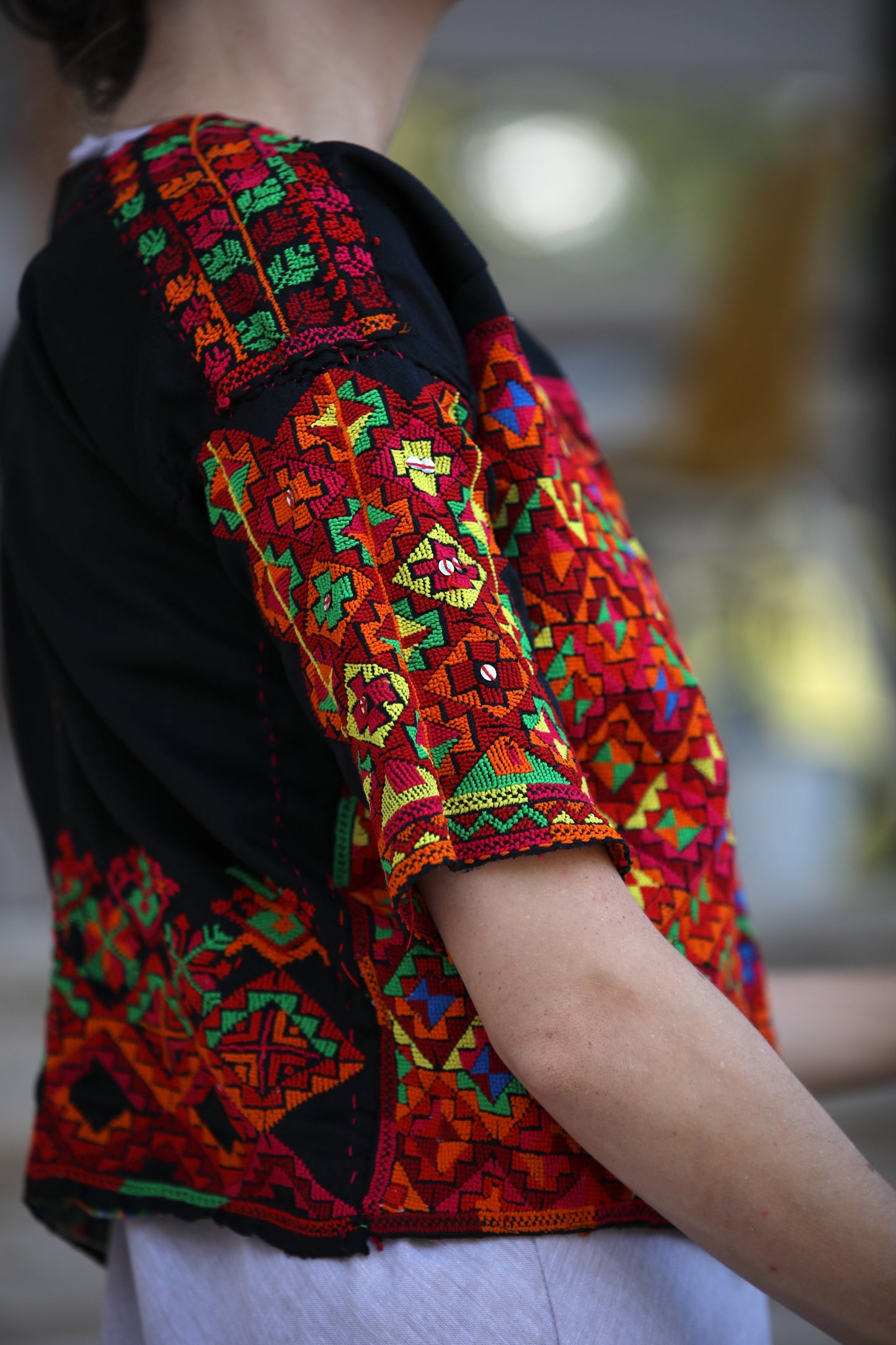 Taqseerah with Palestinian Tatreez