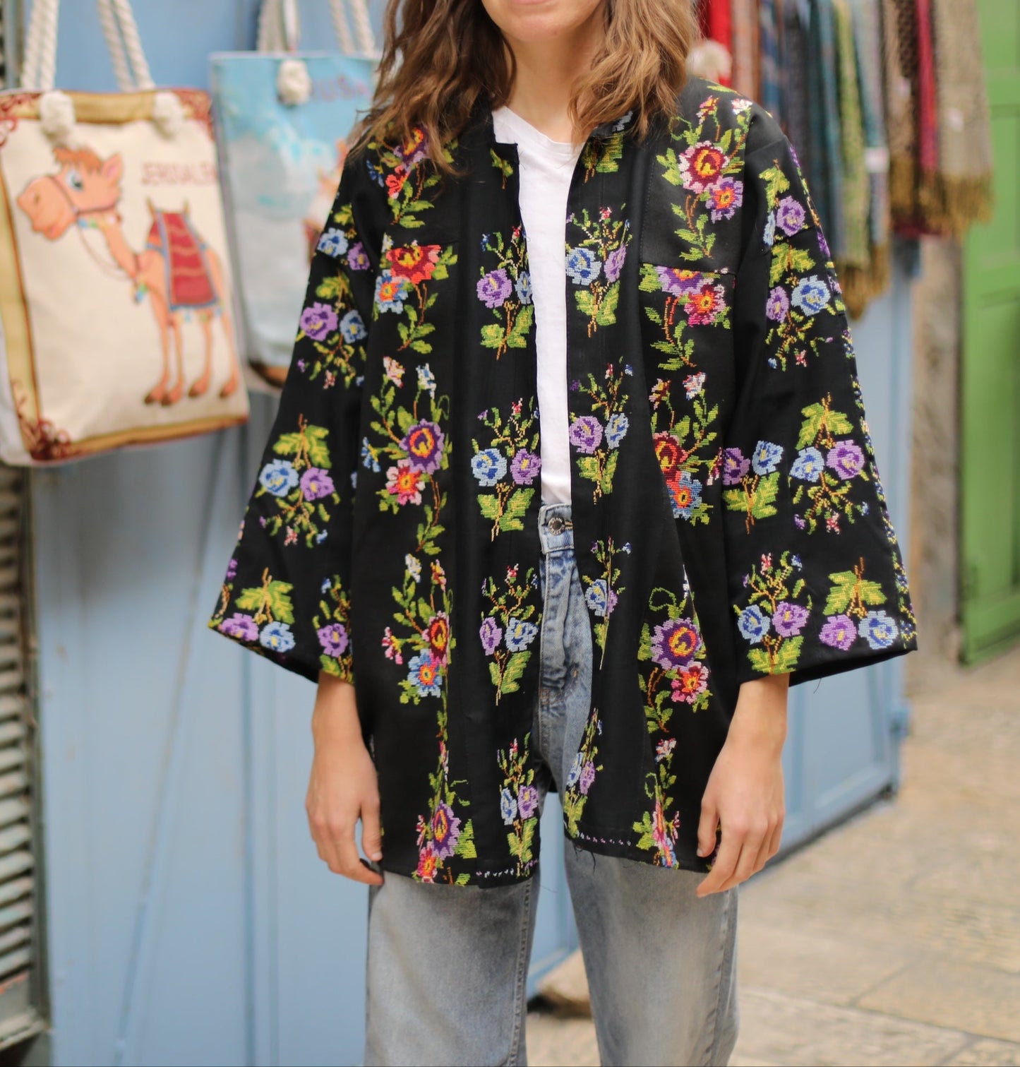 Blazer with Palestinian Tatreez | 1960s