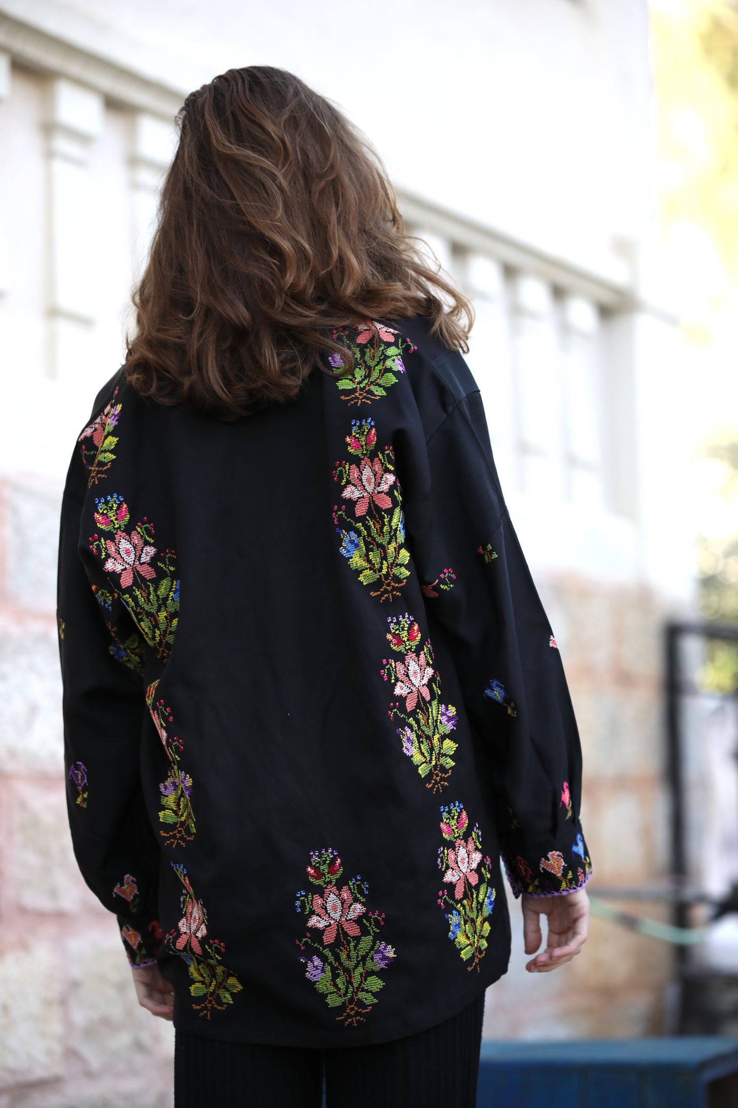 Blazer with Palestinian Tatreez