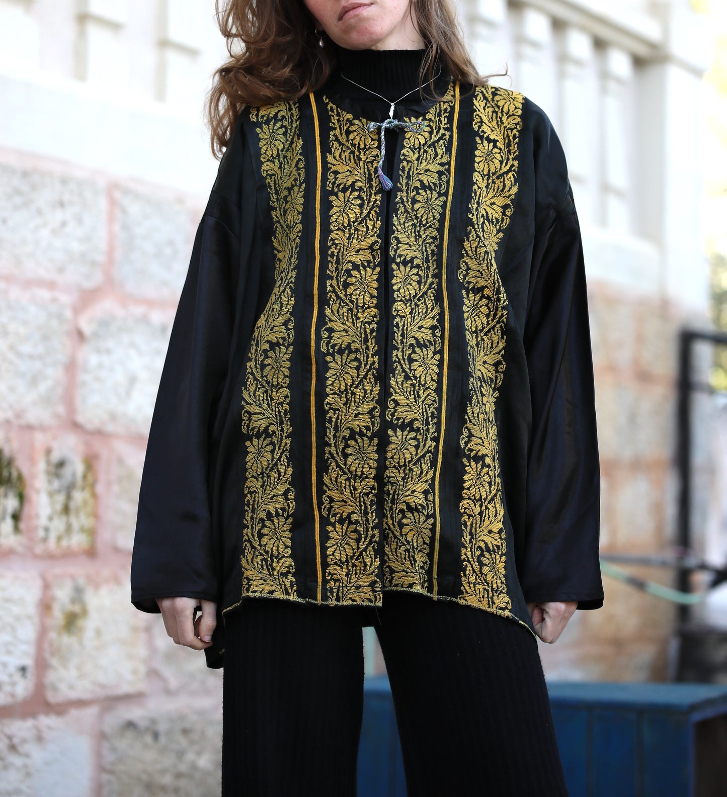 Blazer with Palestinian Tatreez