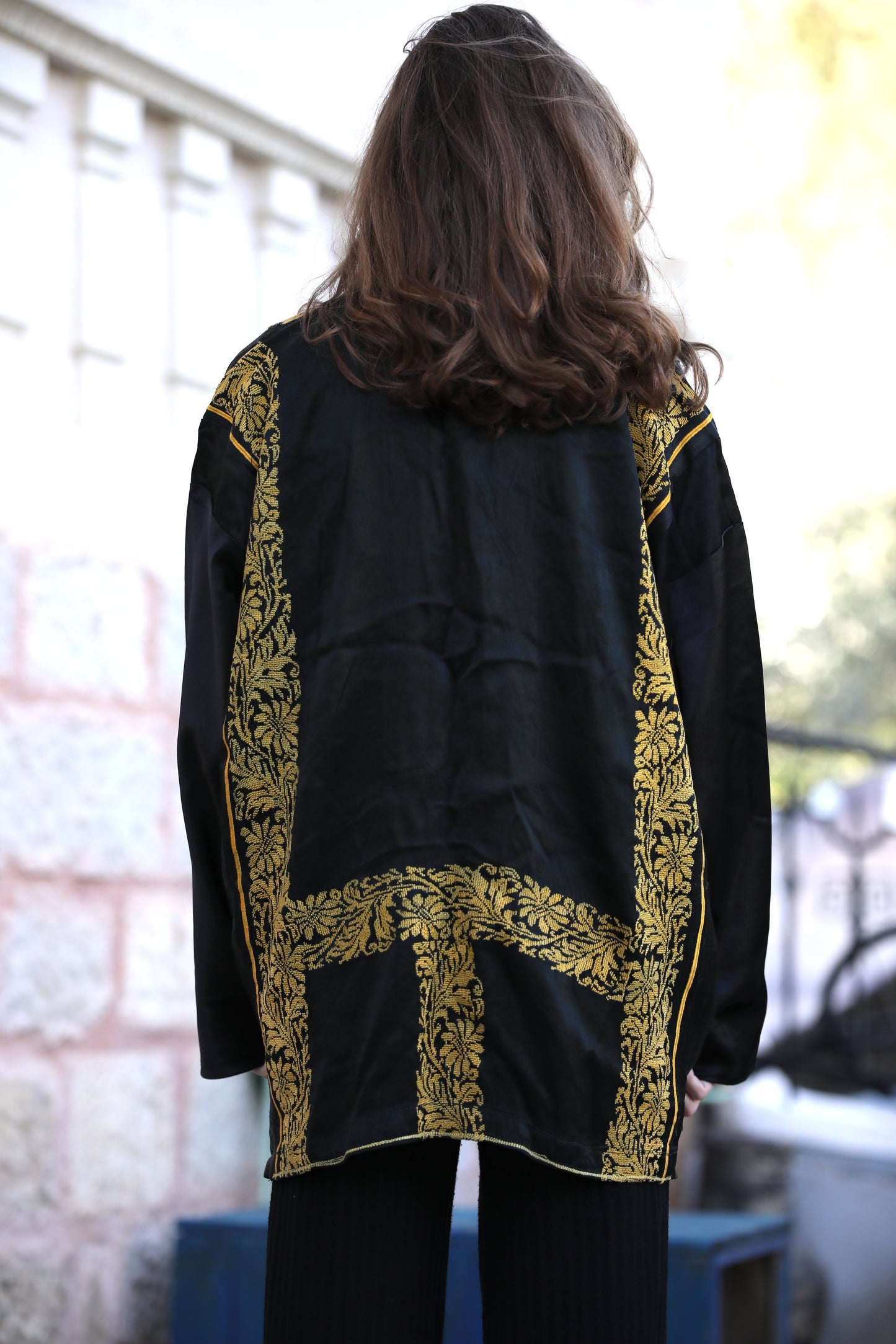 Blazer with Palestinian Tatreez