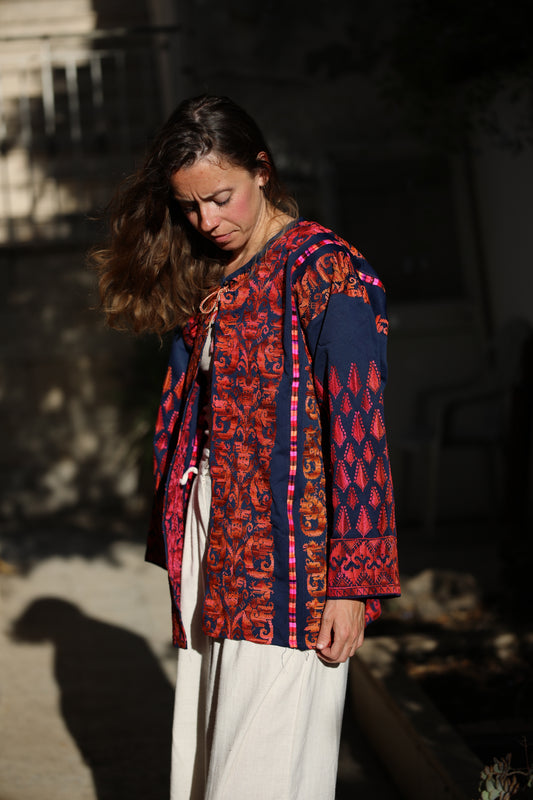 Blazer with Palestinian Tatreez