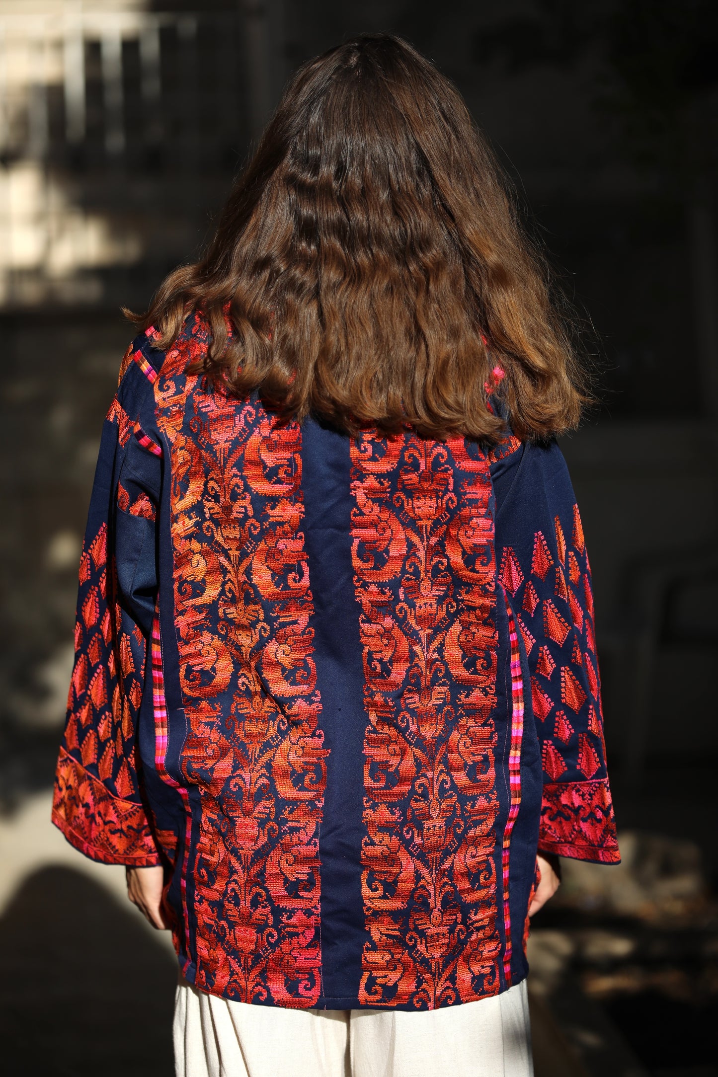 Blazer with Palestinian Tatreez