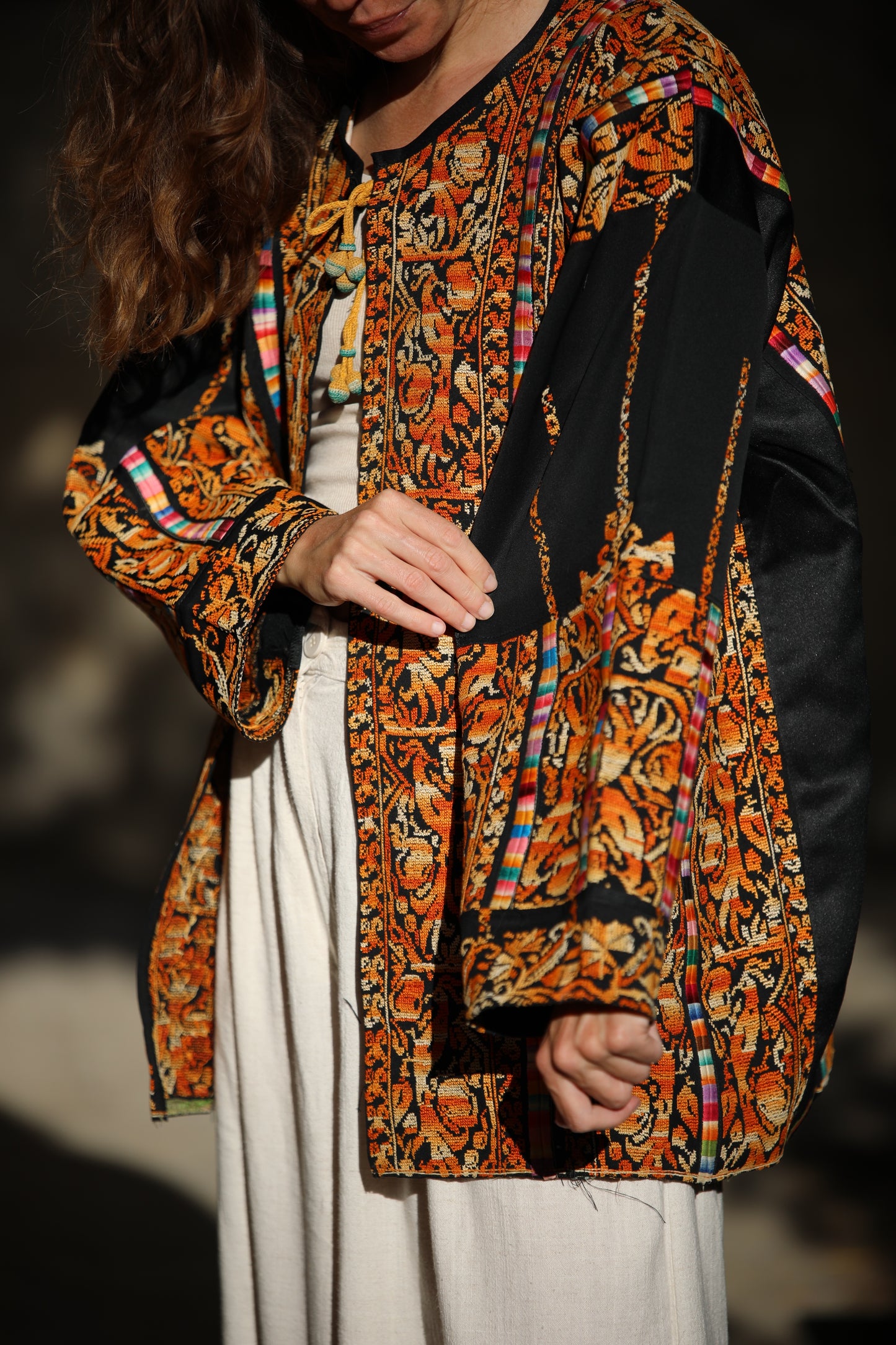 Blazer with Palestinian Tatreez