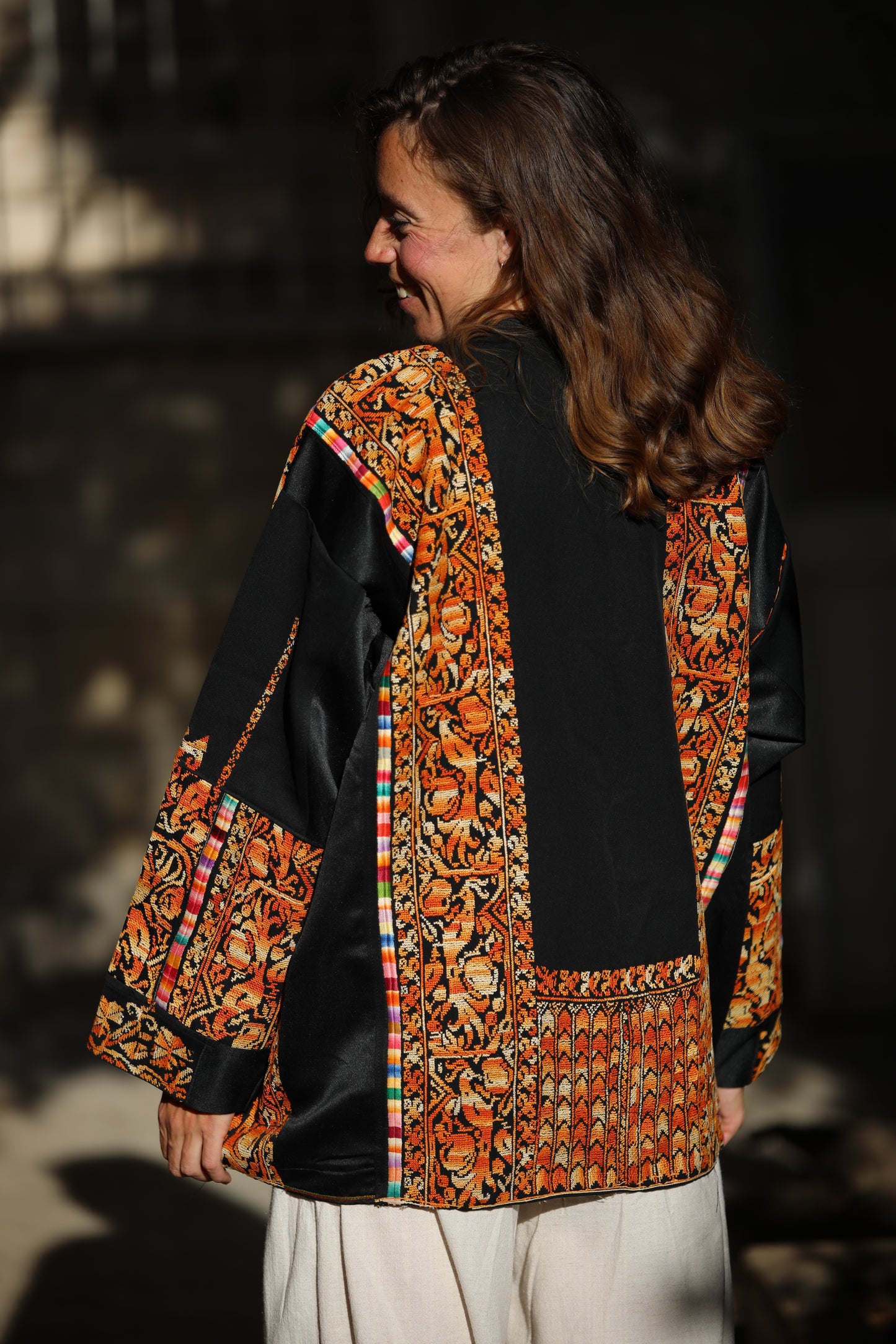 Blazer with Palestinian Tatreez