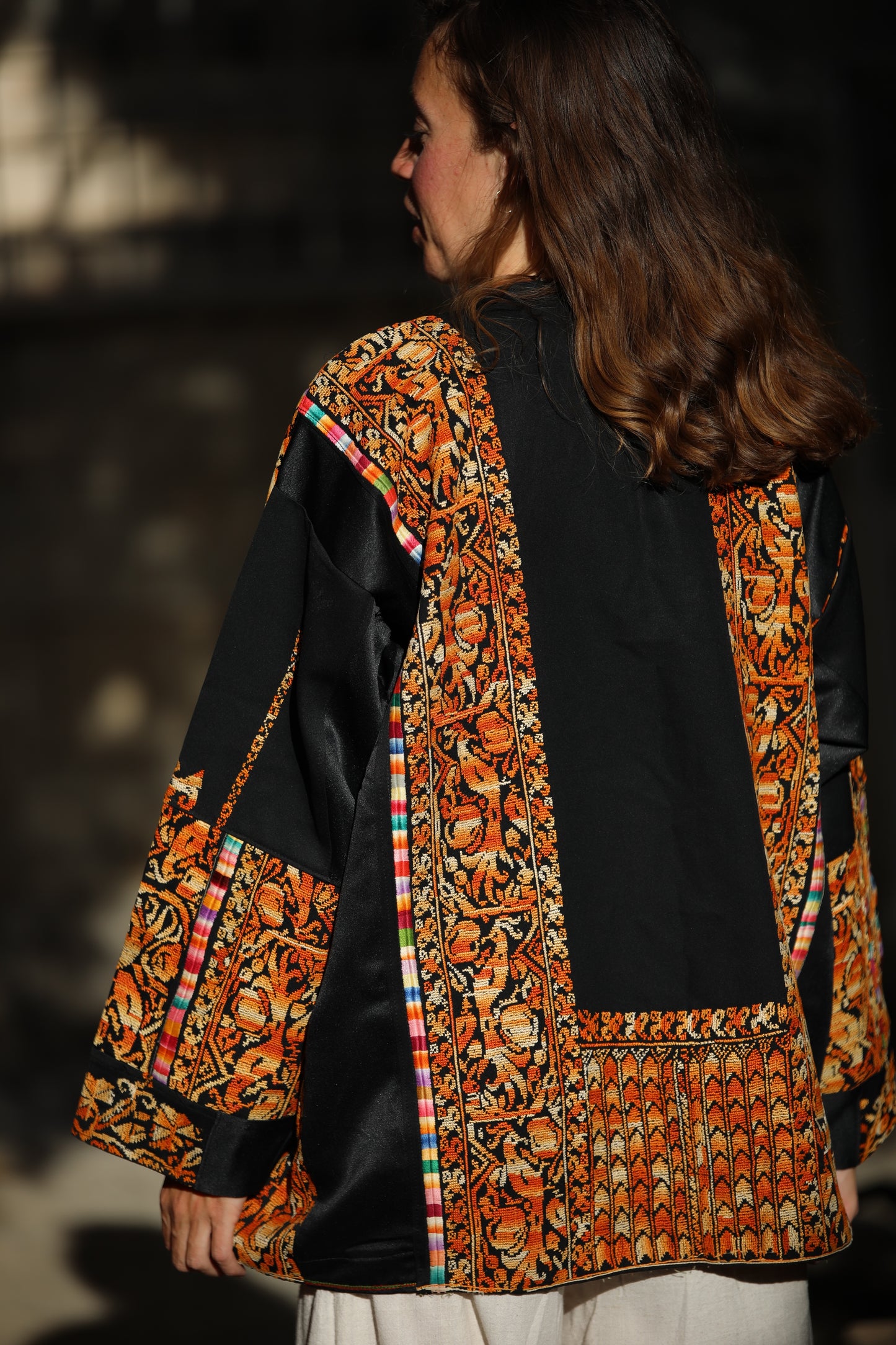 Blazer with Palestinian Tatreez