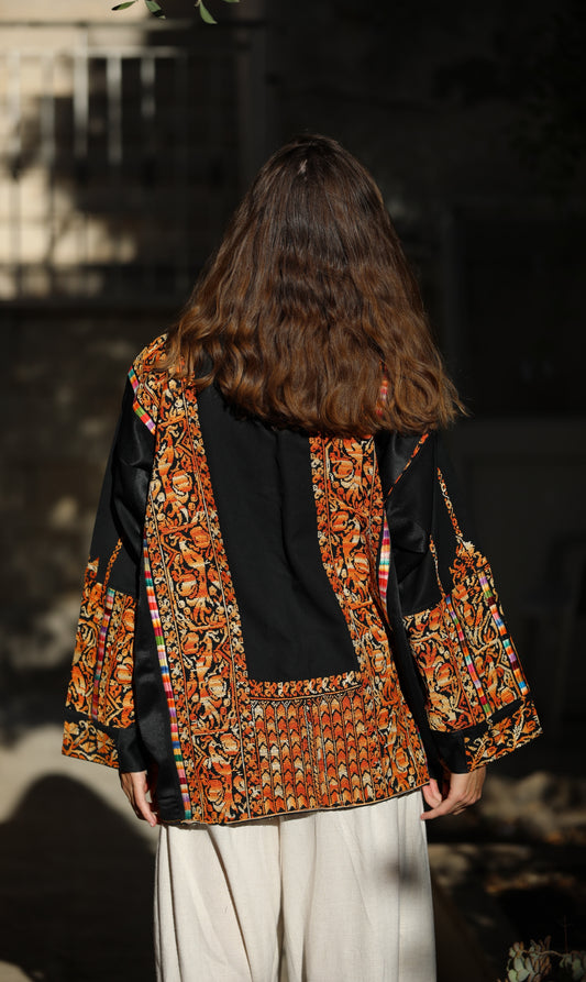 Blazer with Palestinian Tatreez