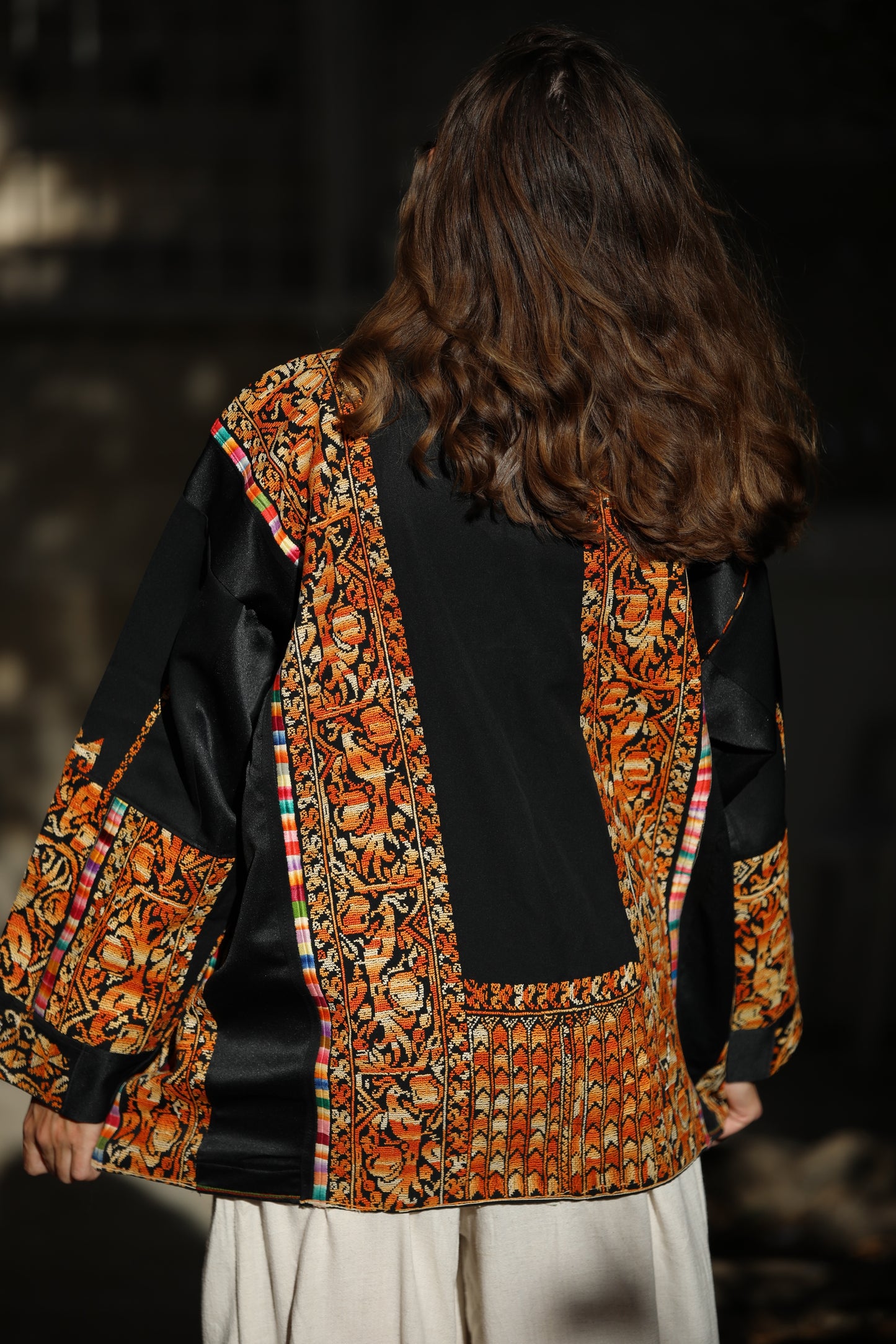 Blazer with Palestinian Tatreez