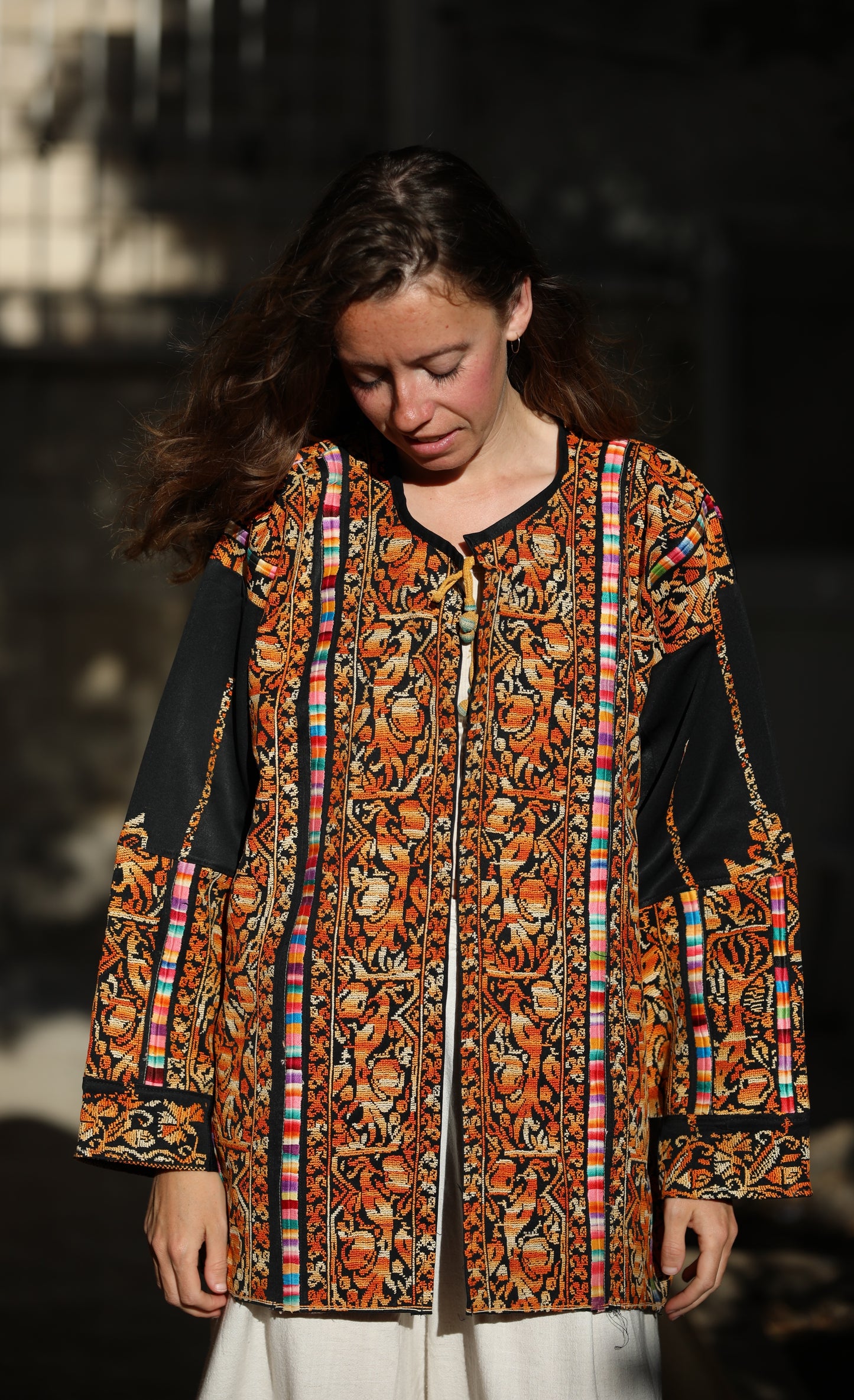 Blazer with Palestinian Tatreez