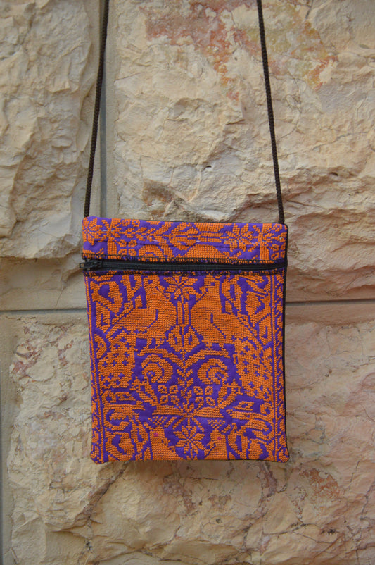 Bags with Orange Tatreez