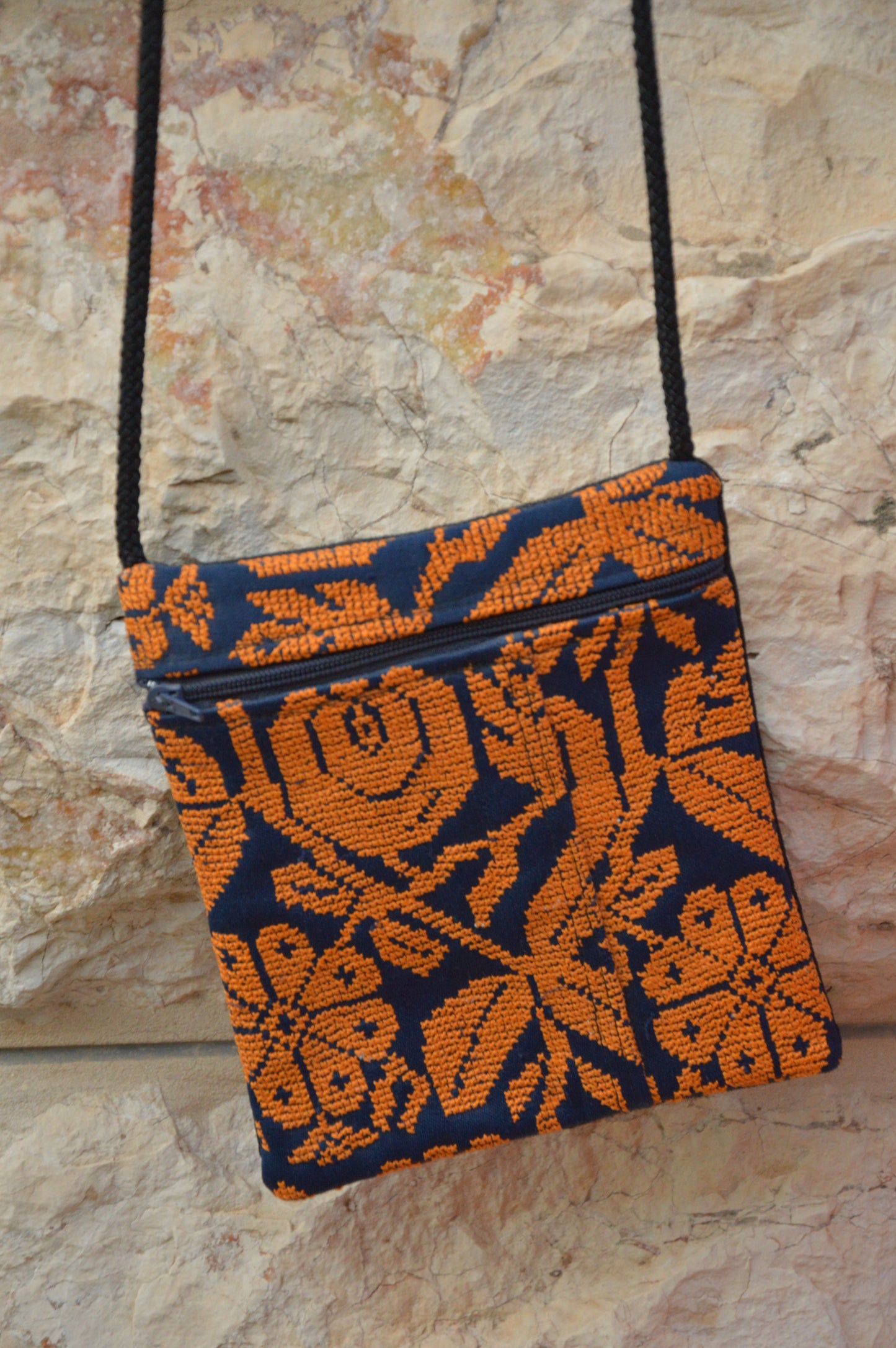 Bags with Orange Tatreez