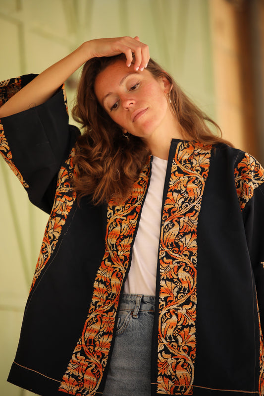 Blazer with Palestinian Tatreez