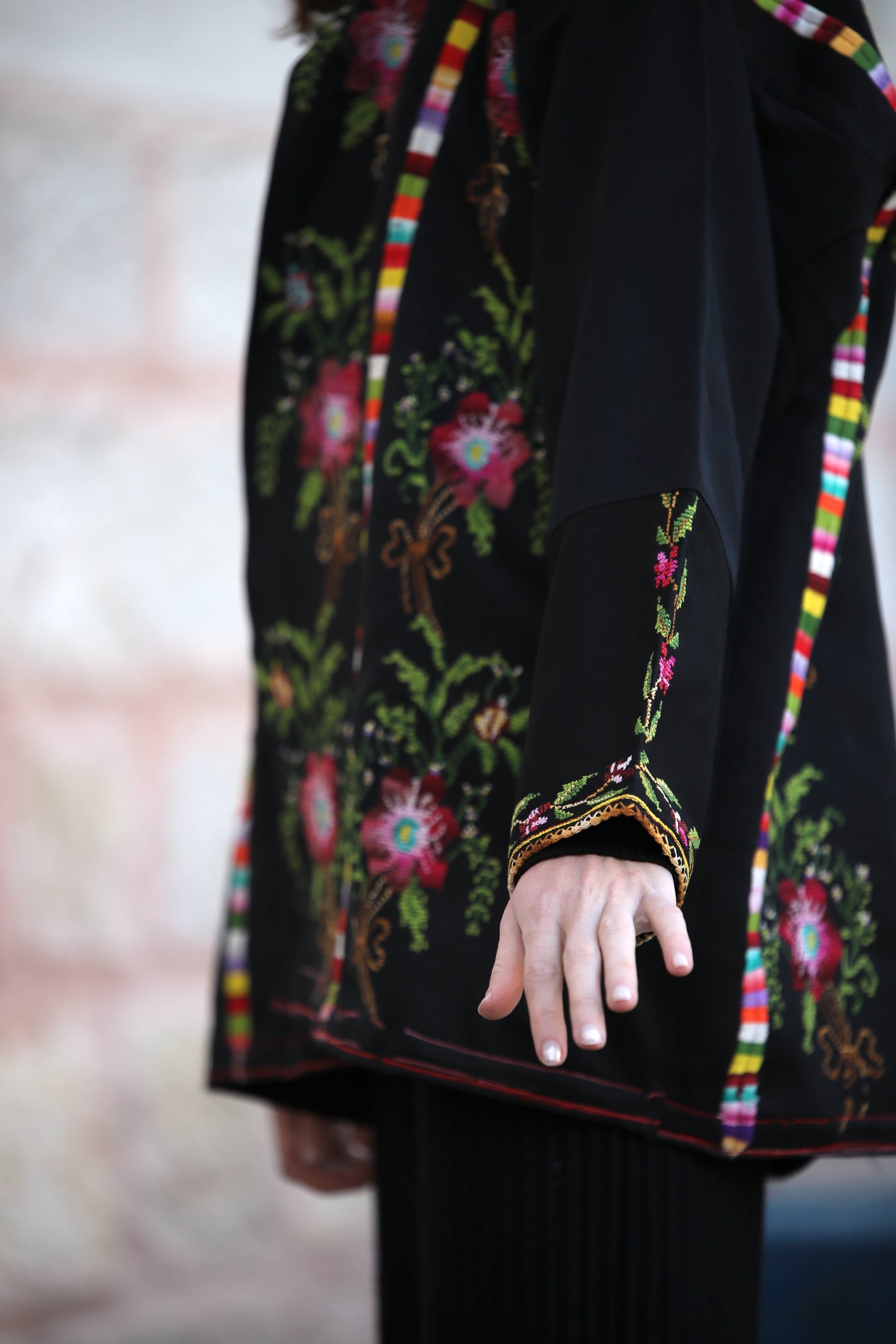 Blazer with Palestinian Tatreez
