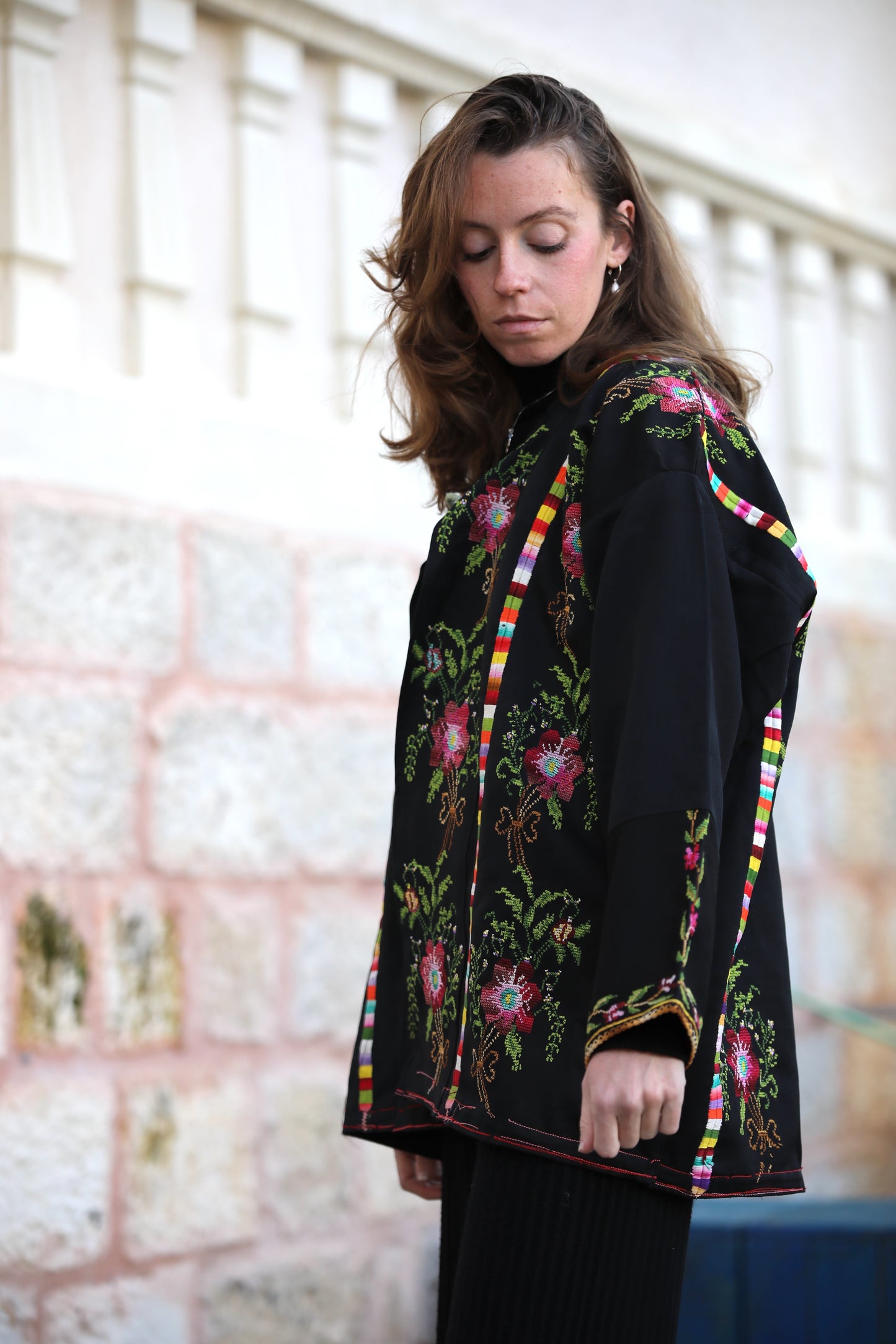 Blazer with Palestinian Tatreez