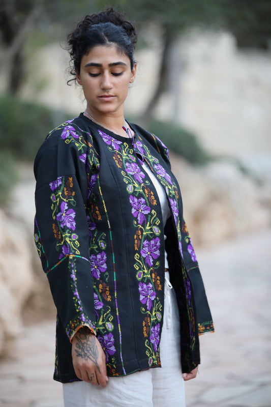 Blazer with Palestinian Tatreez
