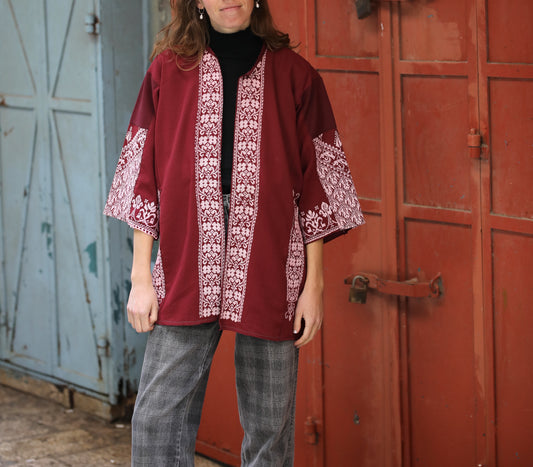 Blazer with Palestinian Tatreez