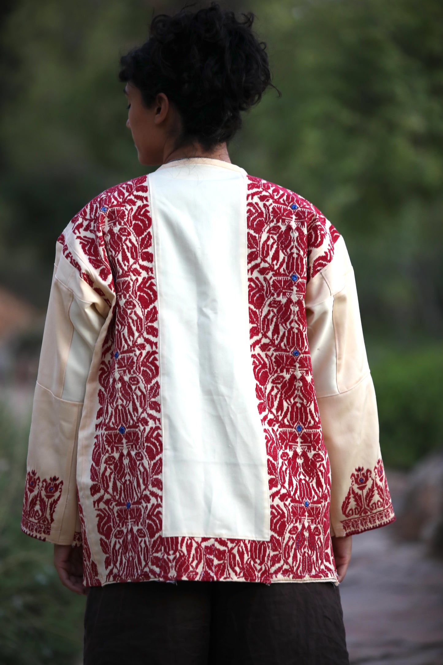 Blazer with Palestinian Tatreez