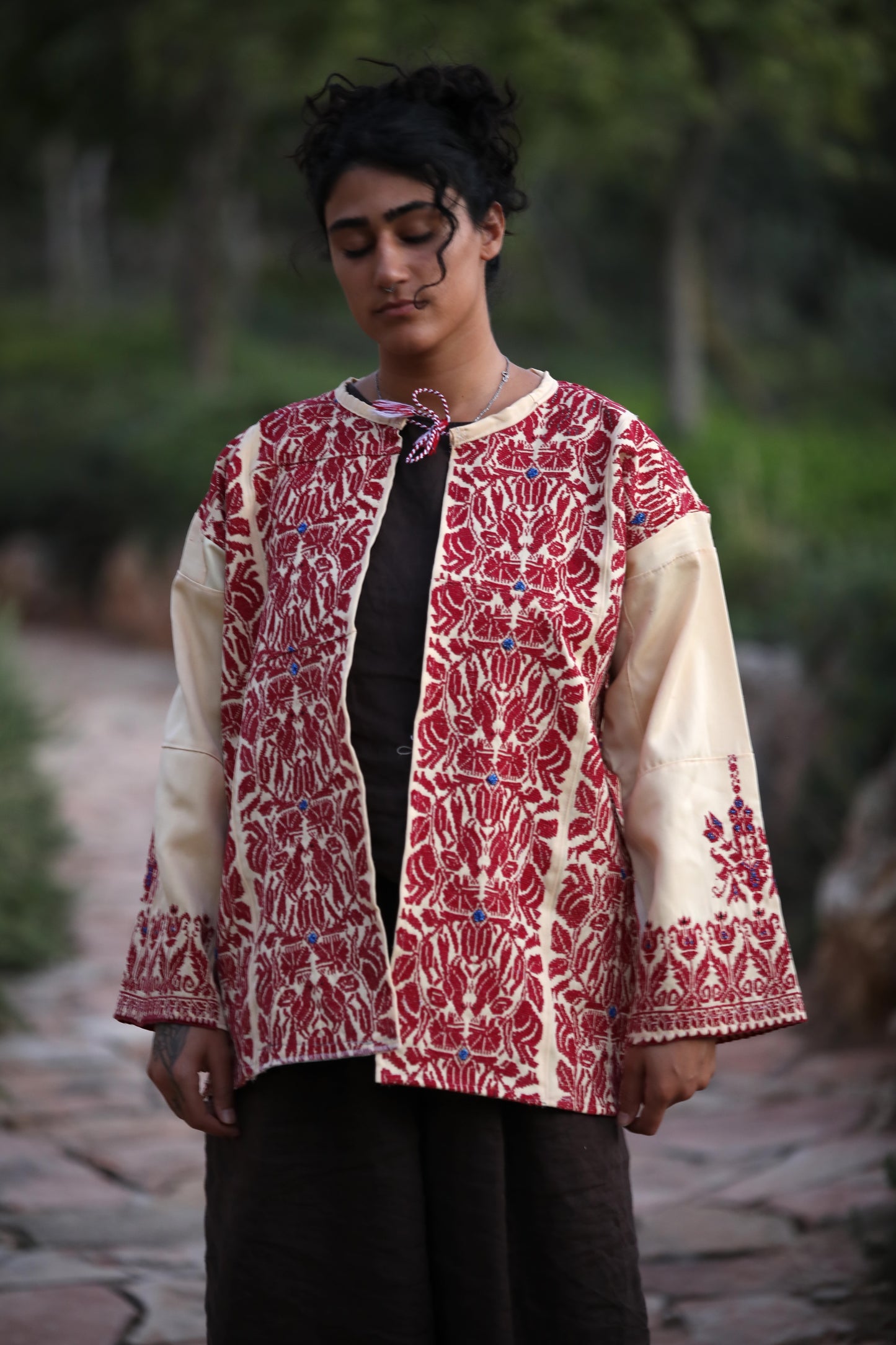 Blazer with Palestinian Tatreez