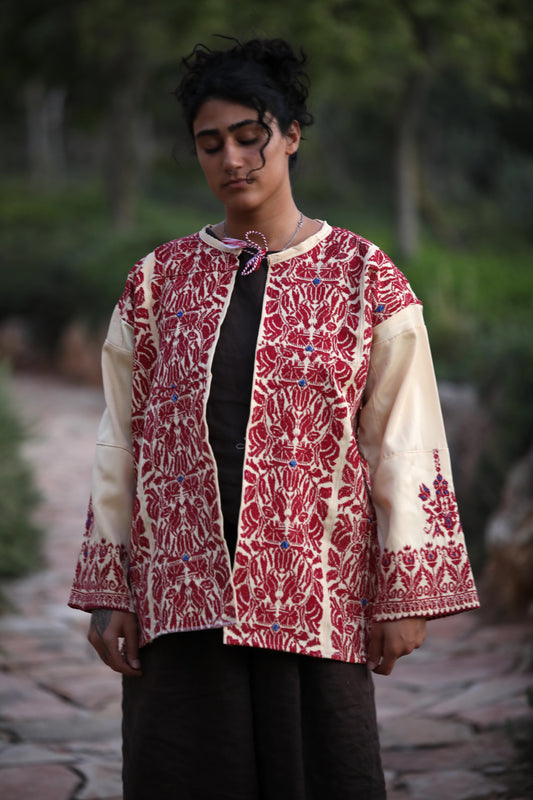 Blazer with Palestinian Tatreez