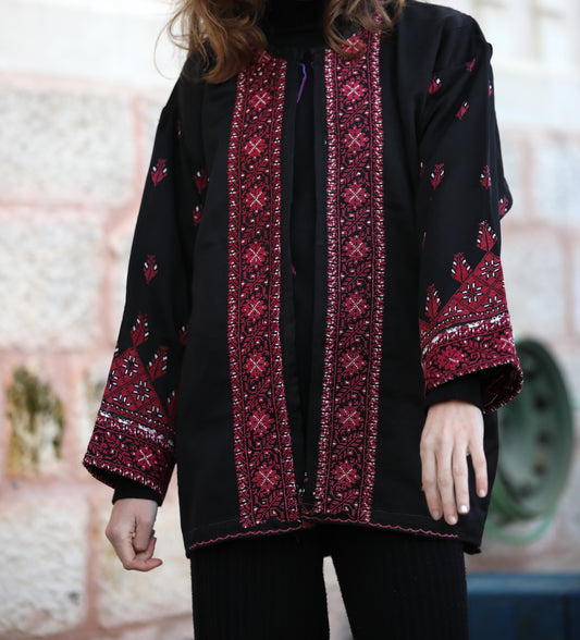 Blazer with Palestinian Tatreez