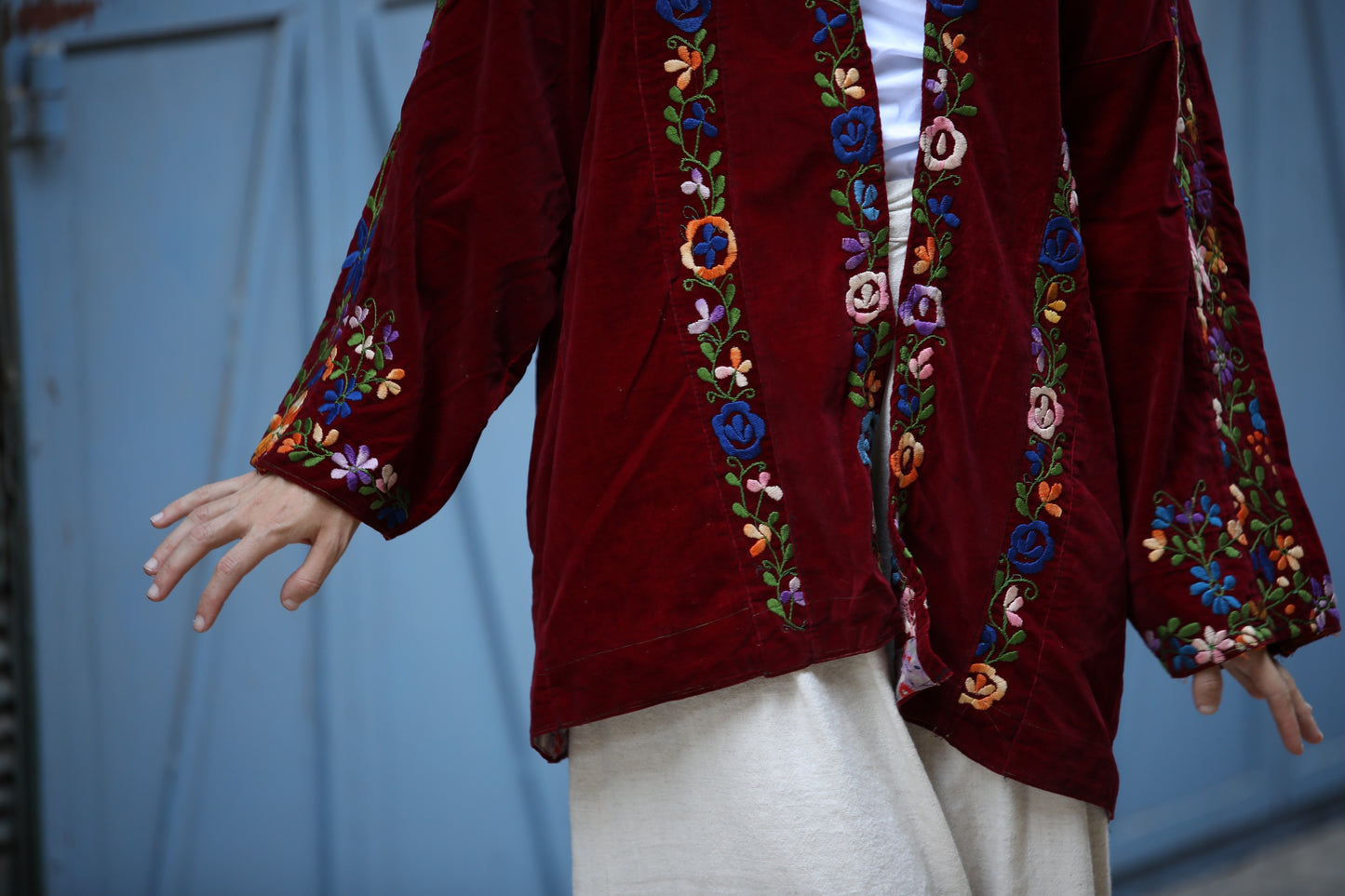 Palestinian Velvet Blazer | 1960s