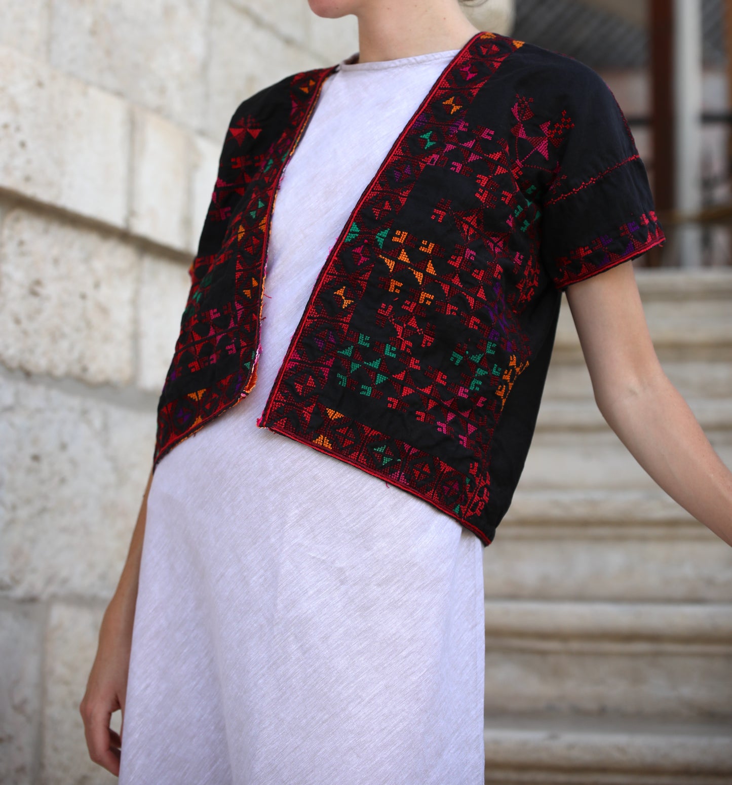 Taqseerah with Palestinian Tatreez