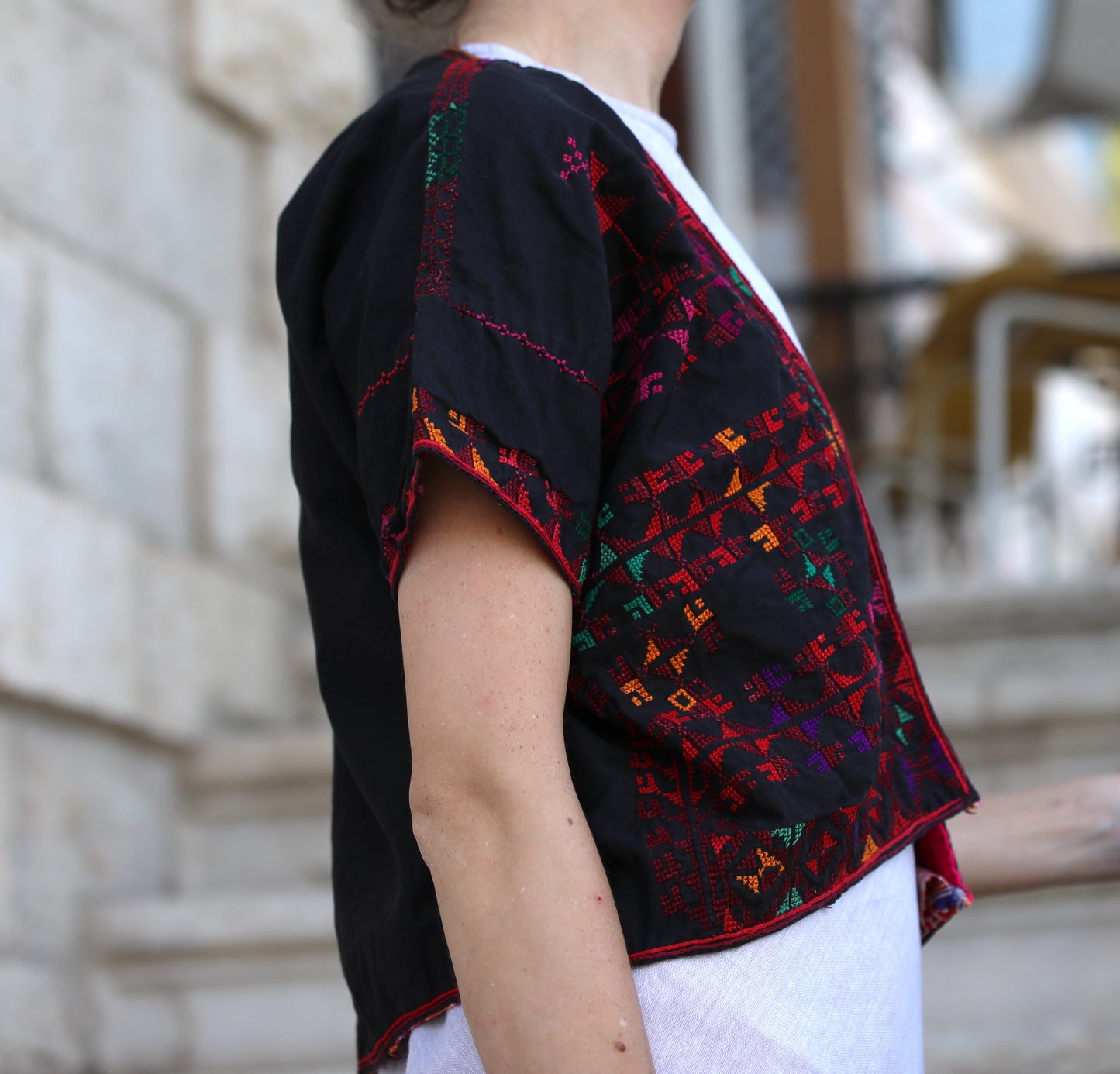 Taqseerah with Palestinian Tatreez