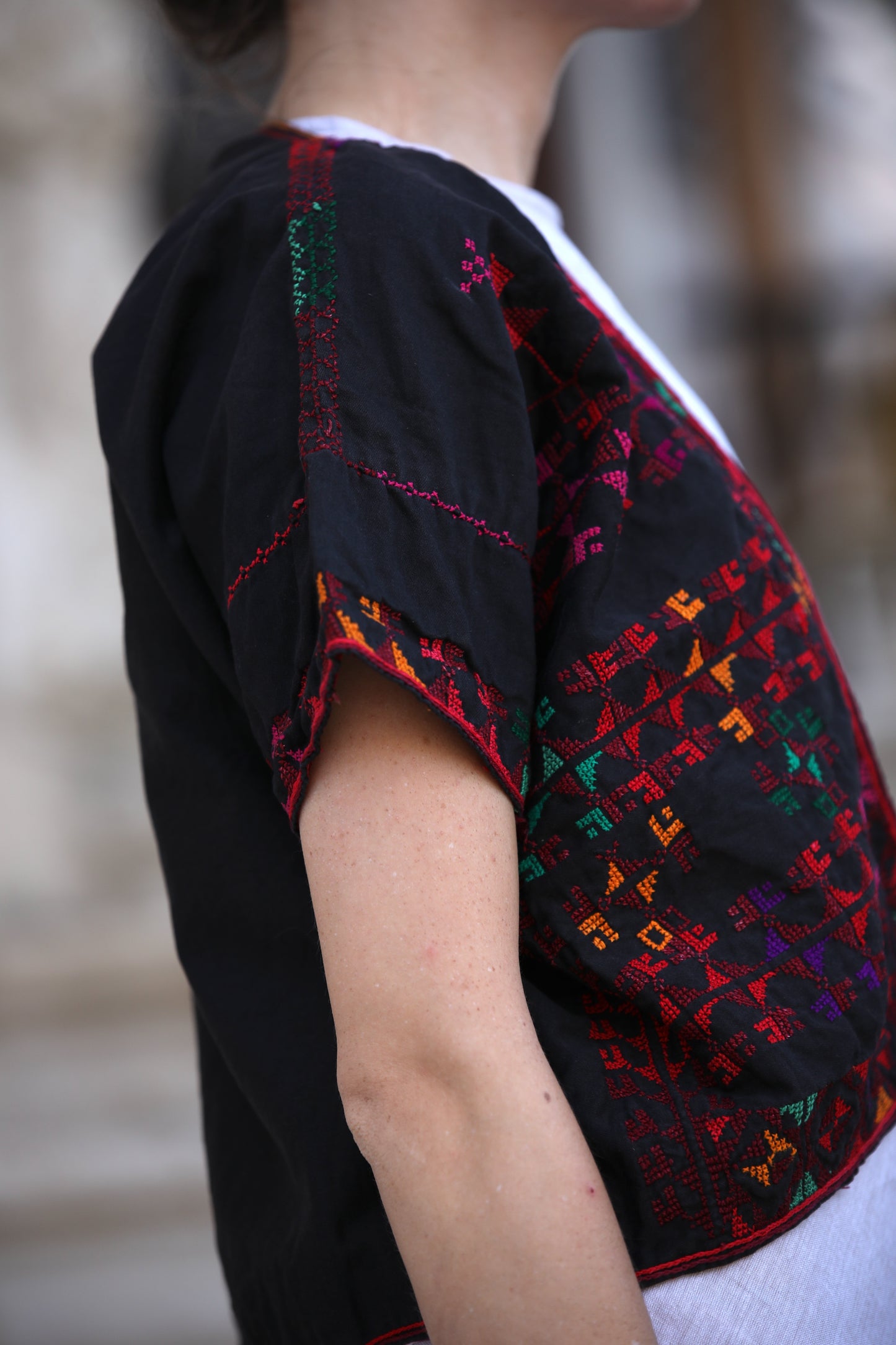 Taqseerah with Palestinian Tatreez
