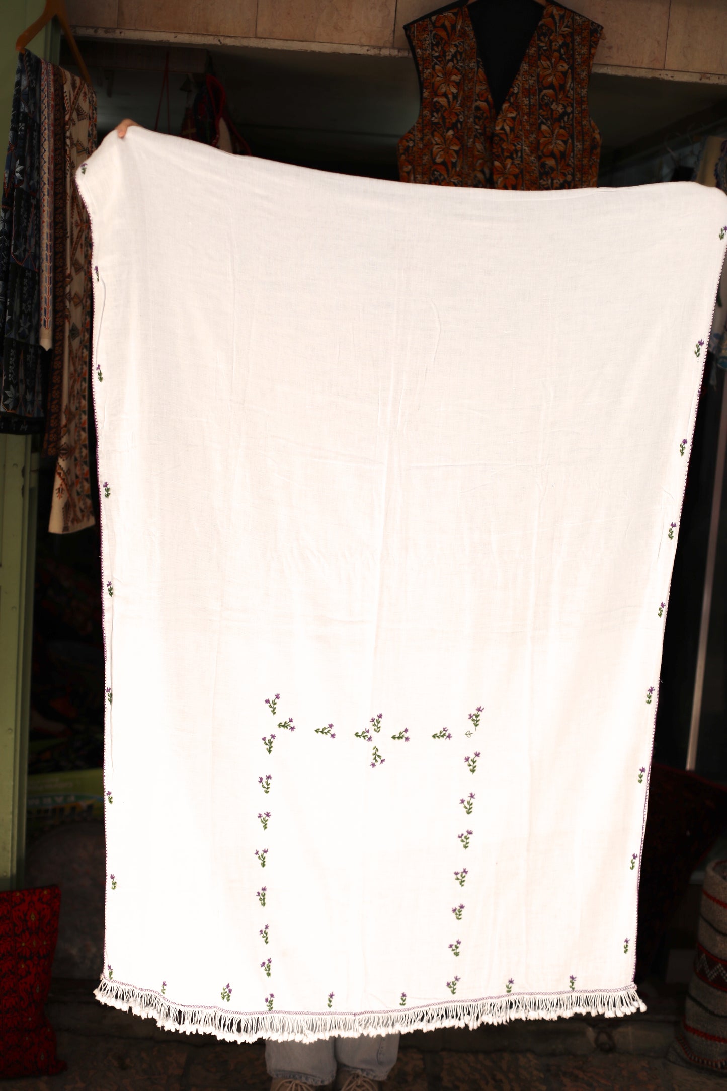 Vintage Palestinian Shawl | 1940s–1950s
