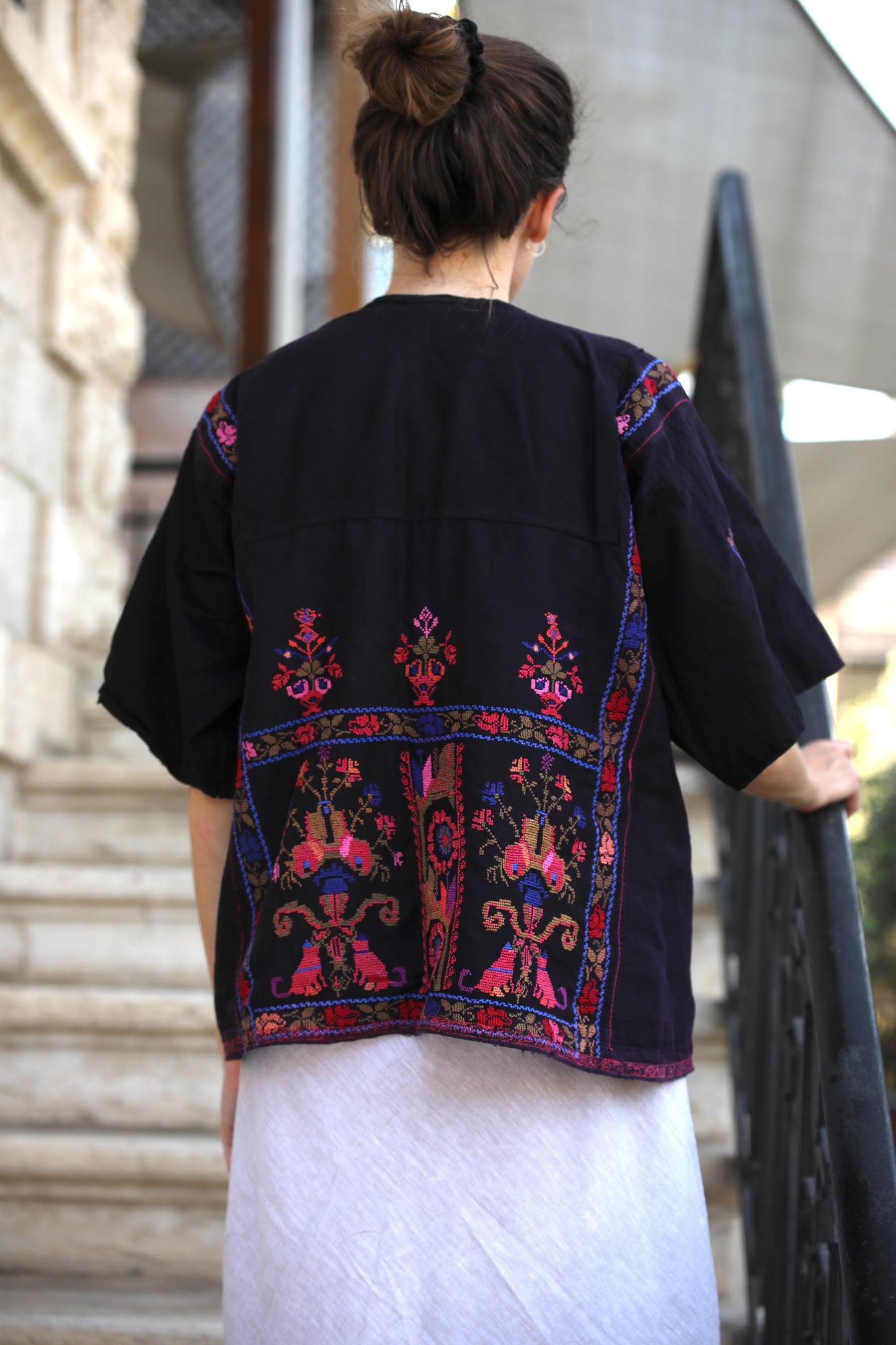 Blazer with Palestinian Tatreez