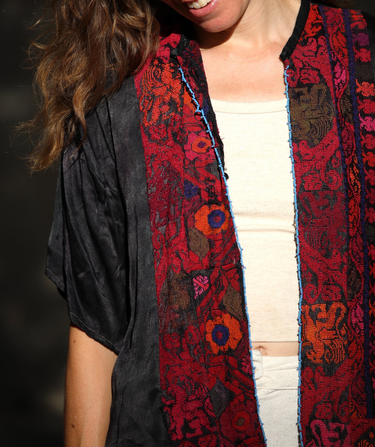 Blazer with Palestinian Tatreez