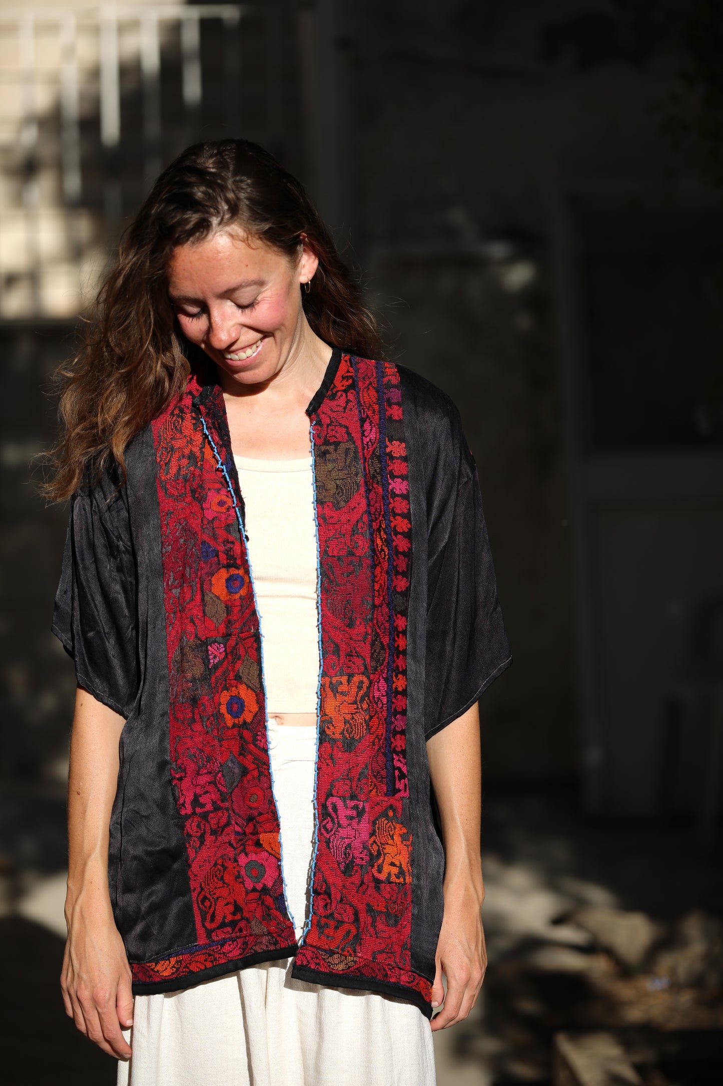 Blazer with Palestinian Tatreez