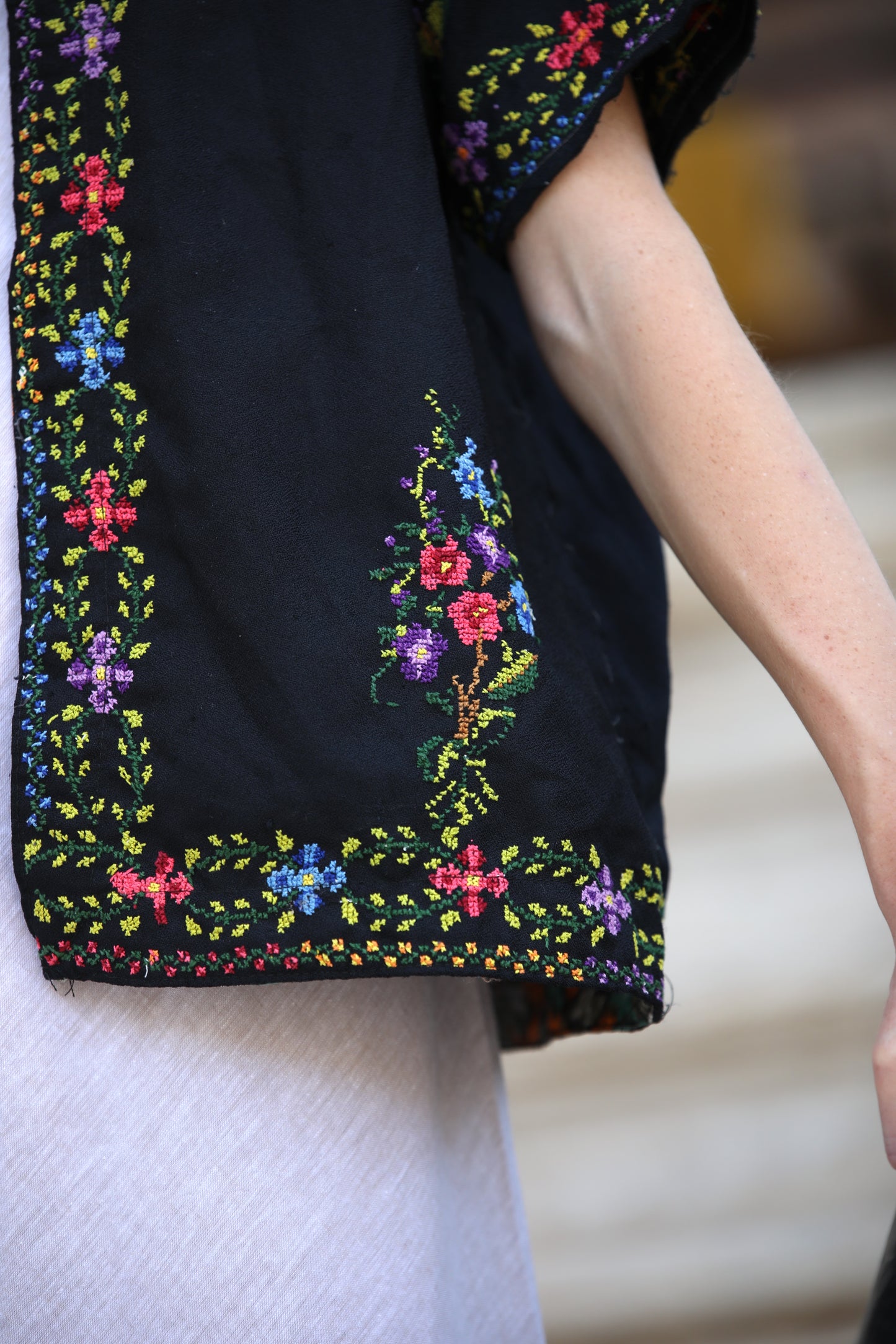 Blazer with Palestinian Tatreez