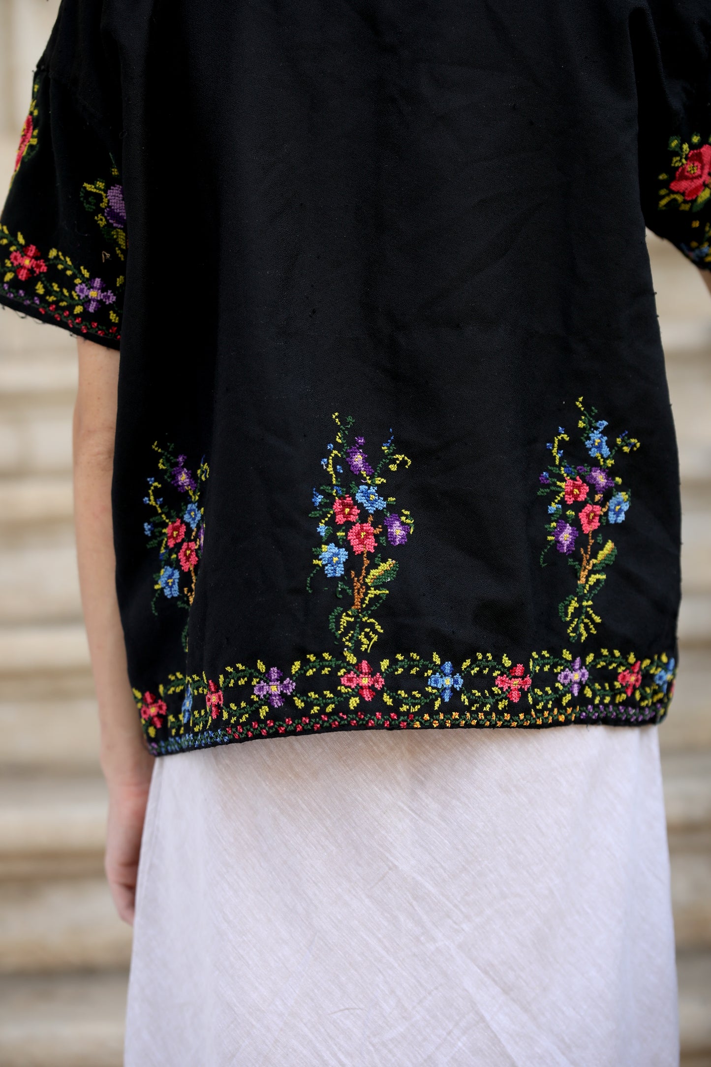 Blazer with Palestinian Tatreez