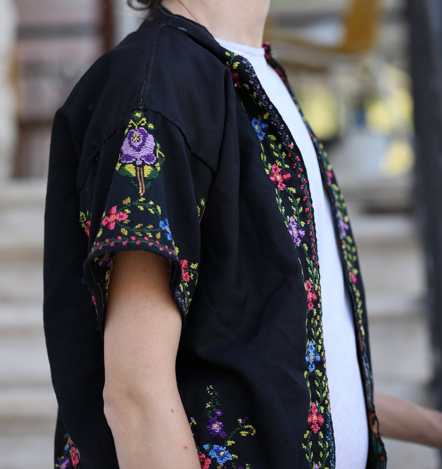 Blazer with Palestinian Tatreez