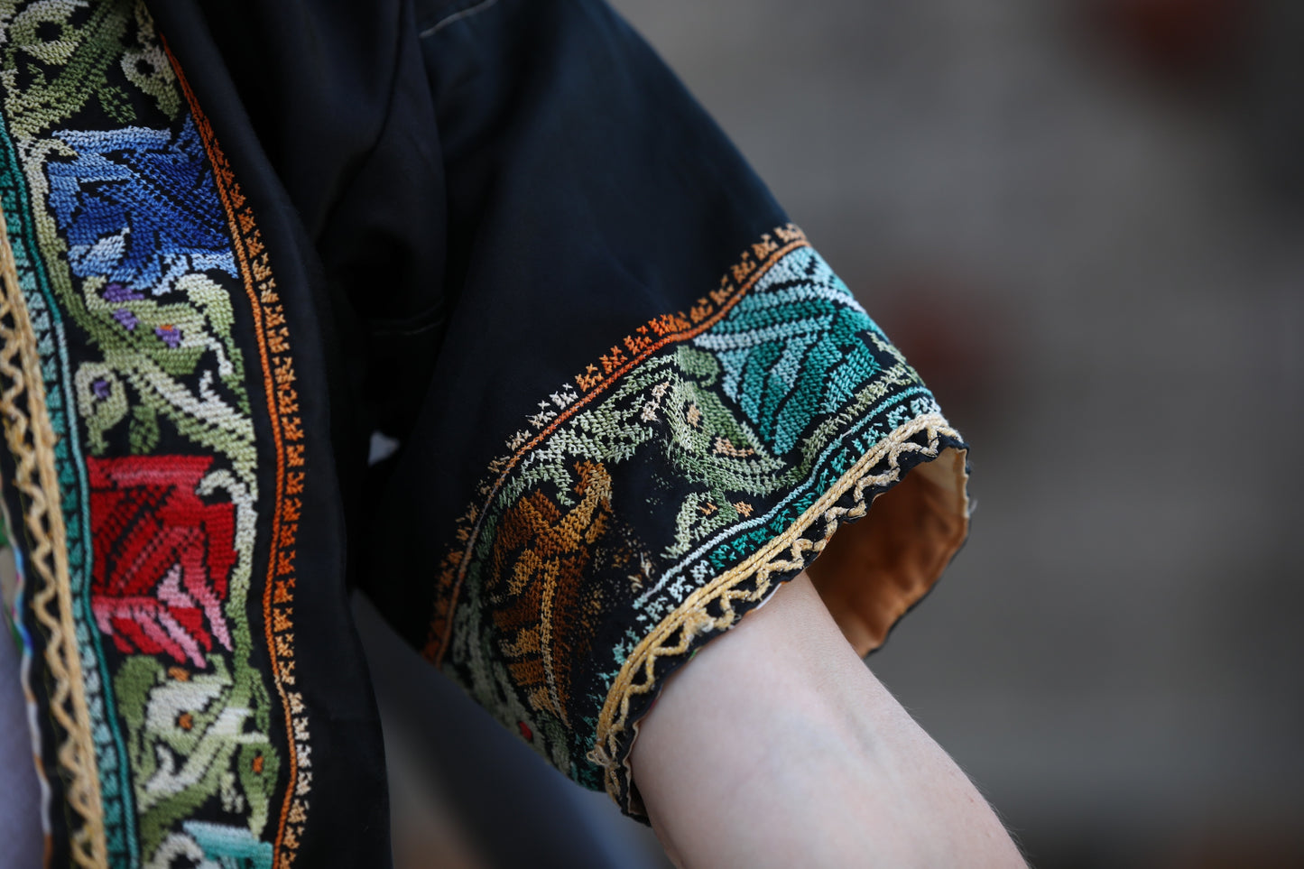Taqseerah with Palestinian Tatreez